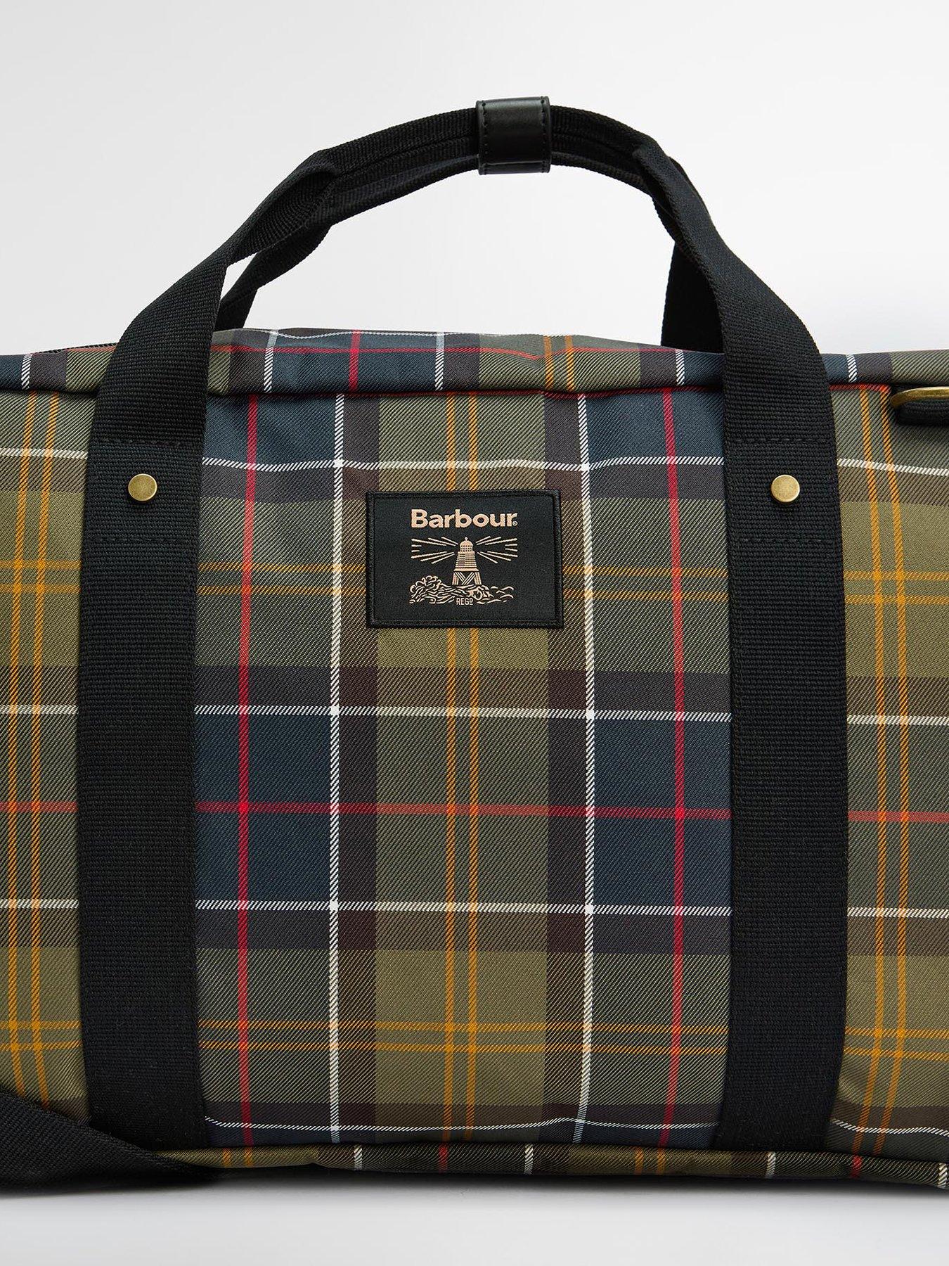  image of barbour-torridon-tartan-holdall-green-multi