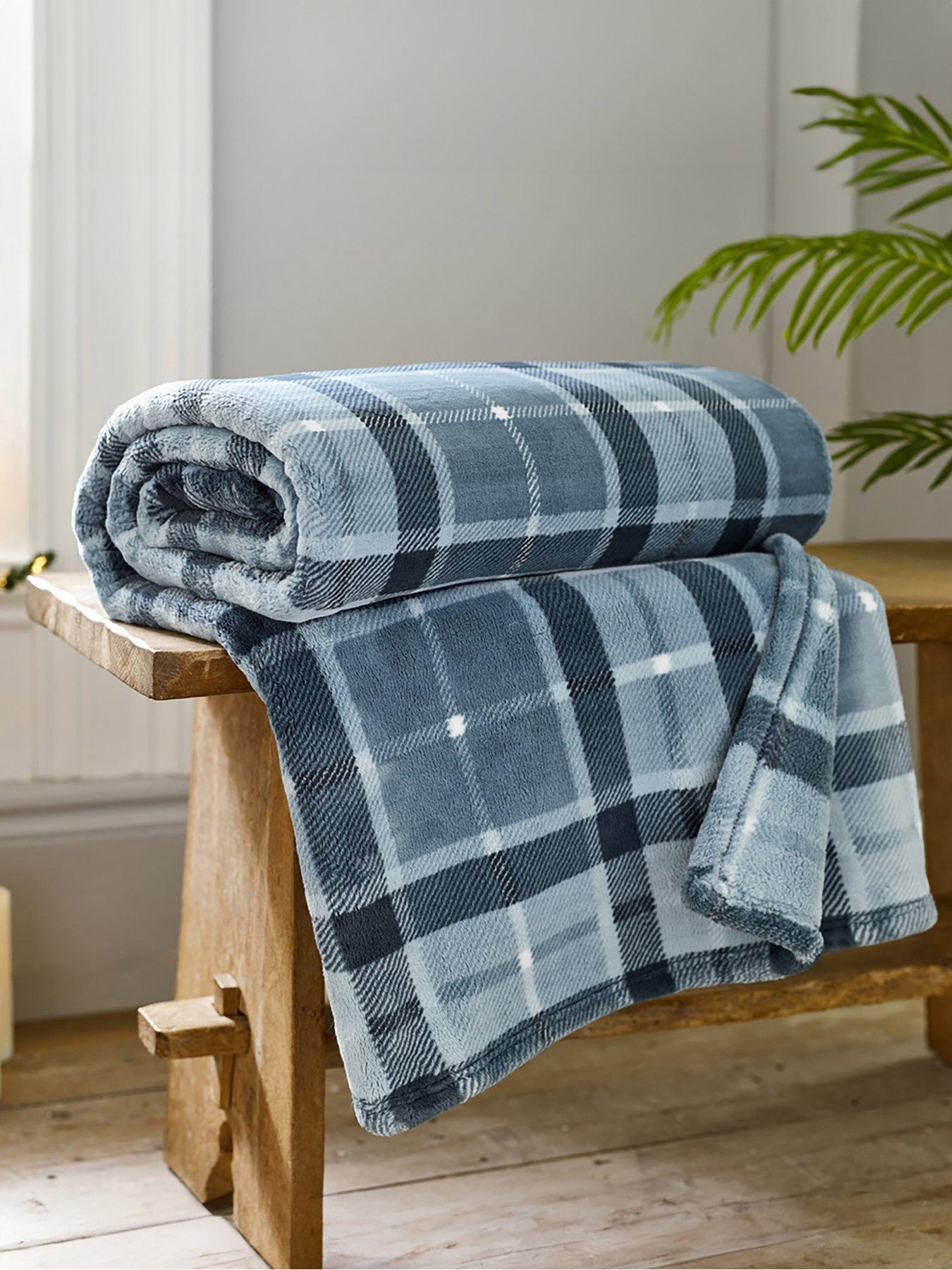 undefined Pheasant Check Throw 140x180cm