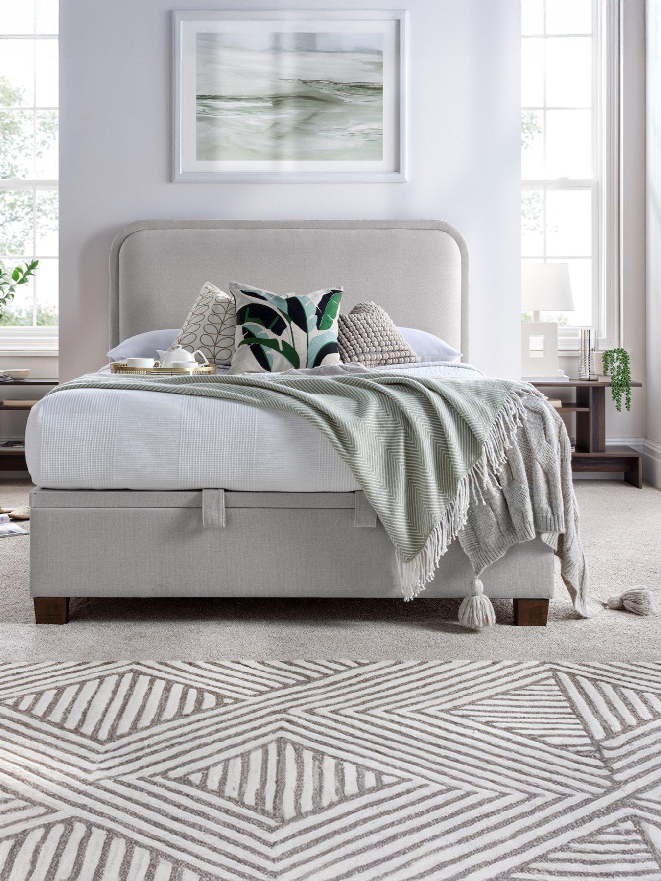 The Very Collection Robyn End Lift Up Storage Ottoman Bed with Airsprung Mattress Options (Buy  &  SAVE!)