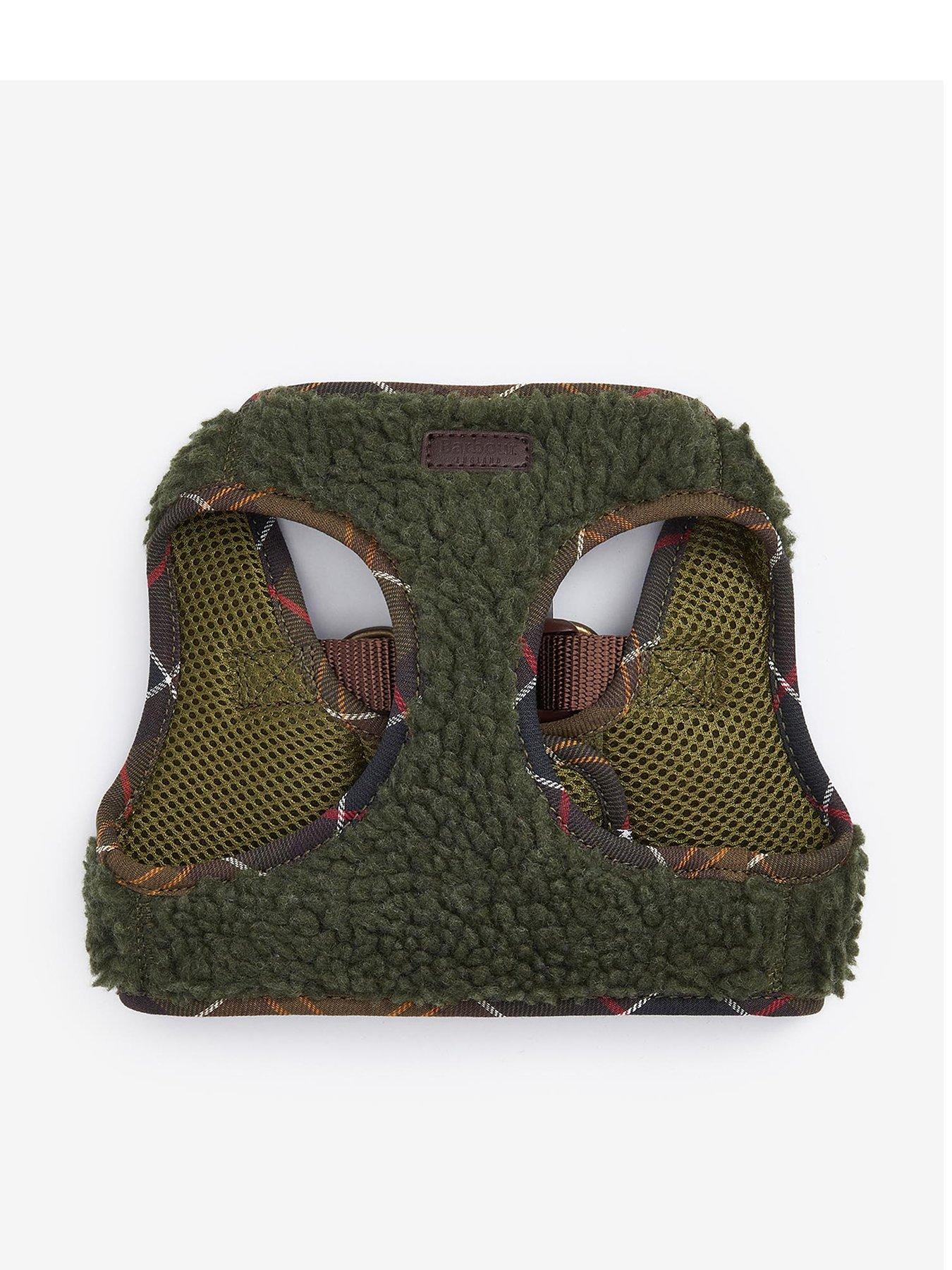 barbour-dog-fleece-harness-green