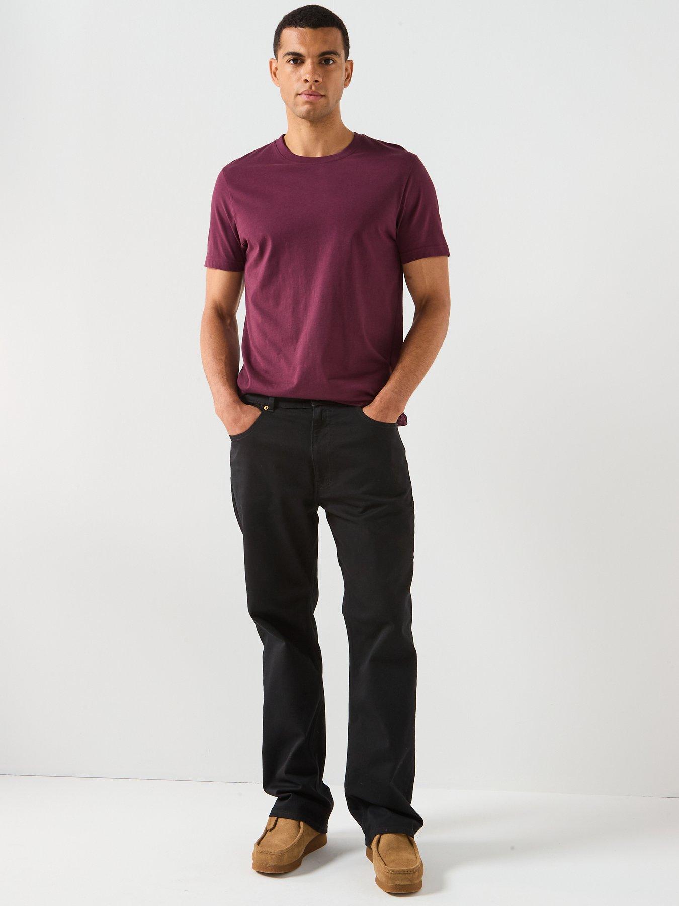 Image 3 of 5 of Replay Cley Bootcut Fit Jeans - Black
