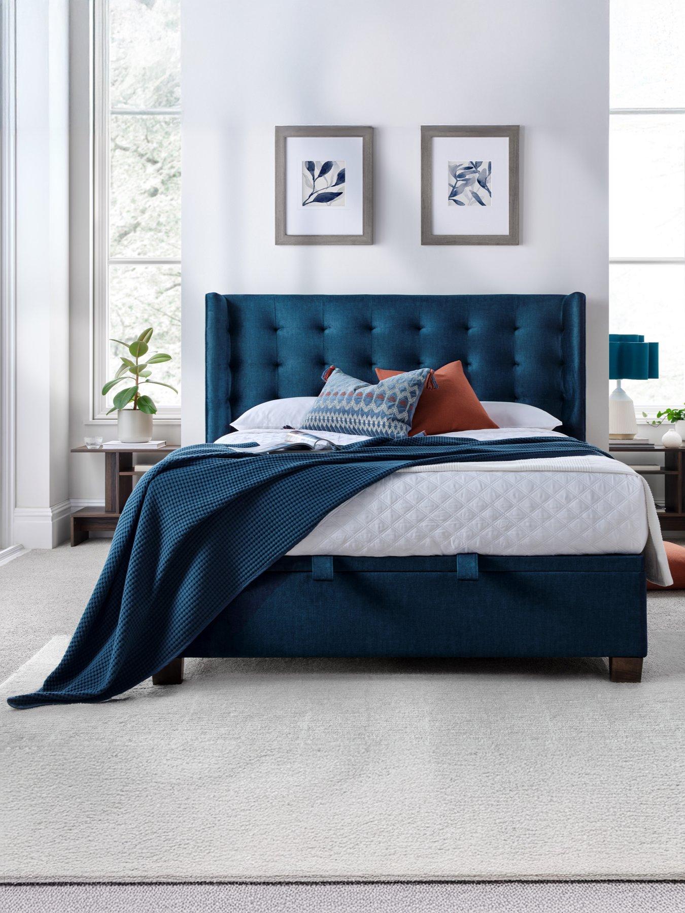 The Very Collection Hendrick End Lift Up Storage Ottoman Bed with Airsprung Mattress Options (Buy  &  SAVE!)