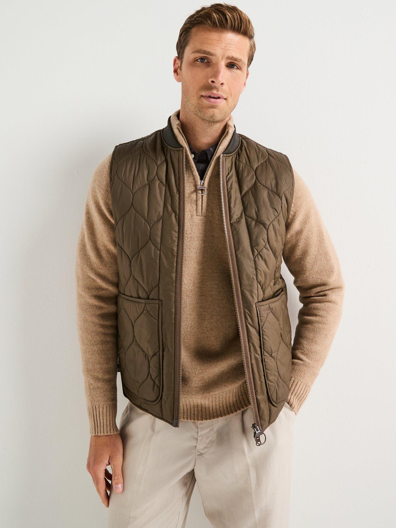 Barbour Re-engineered Utility Liddesdale Quilted Gilet - Khaki