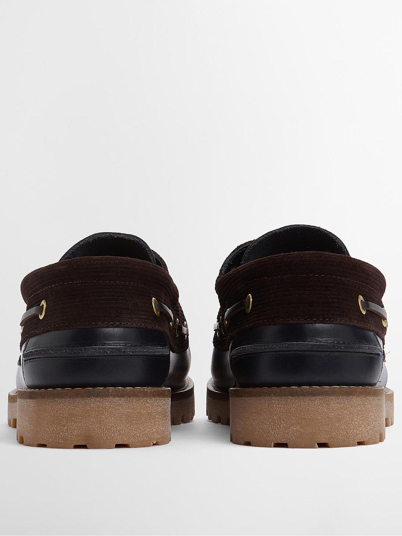 Image 3 of 6 of Barbour Deck Boat Shoes - Navy