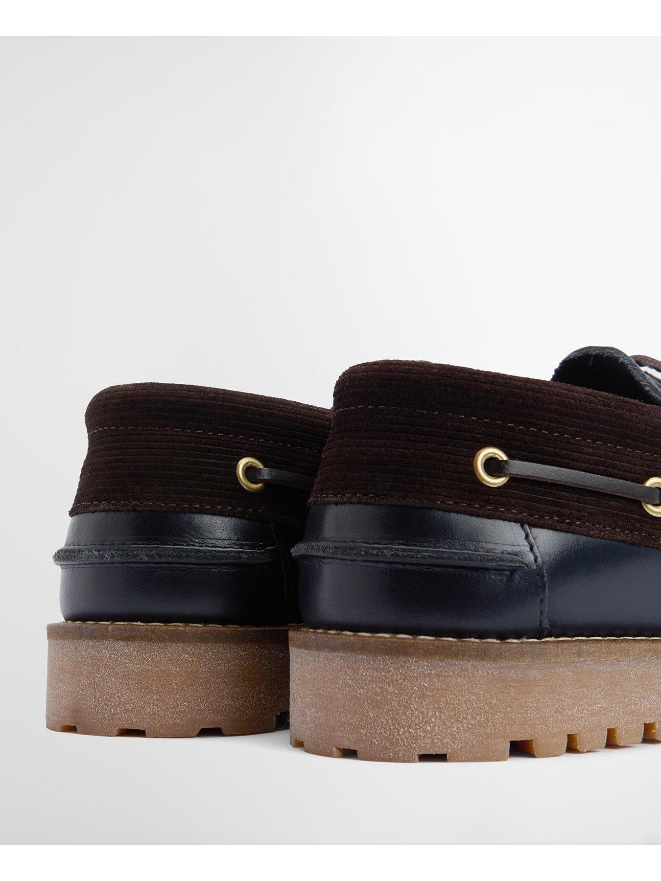 Image 6 of 6 of Barbour Deck Boat Shoes - Navy