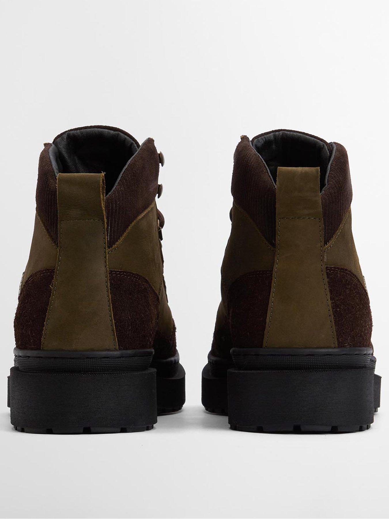  image of barbour-sidwood-hiker-boots-green