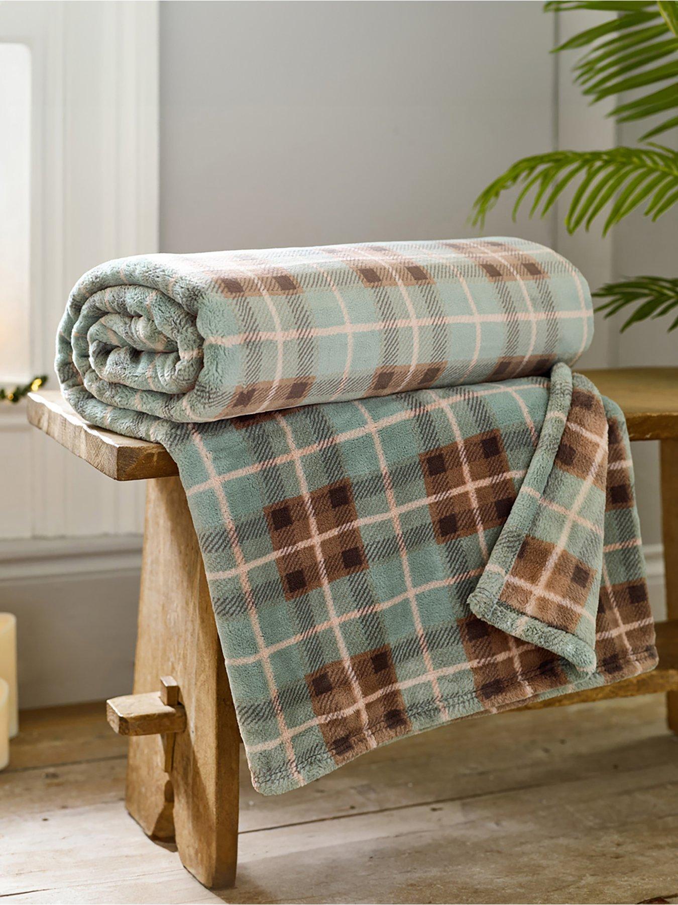 undefined Highland Fell Check Throw 140x180cm