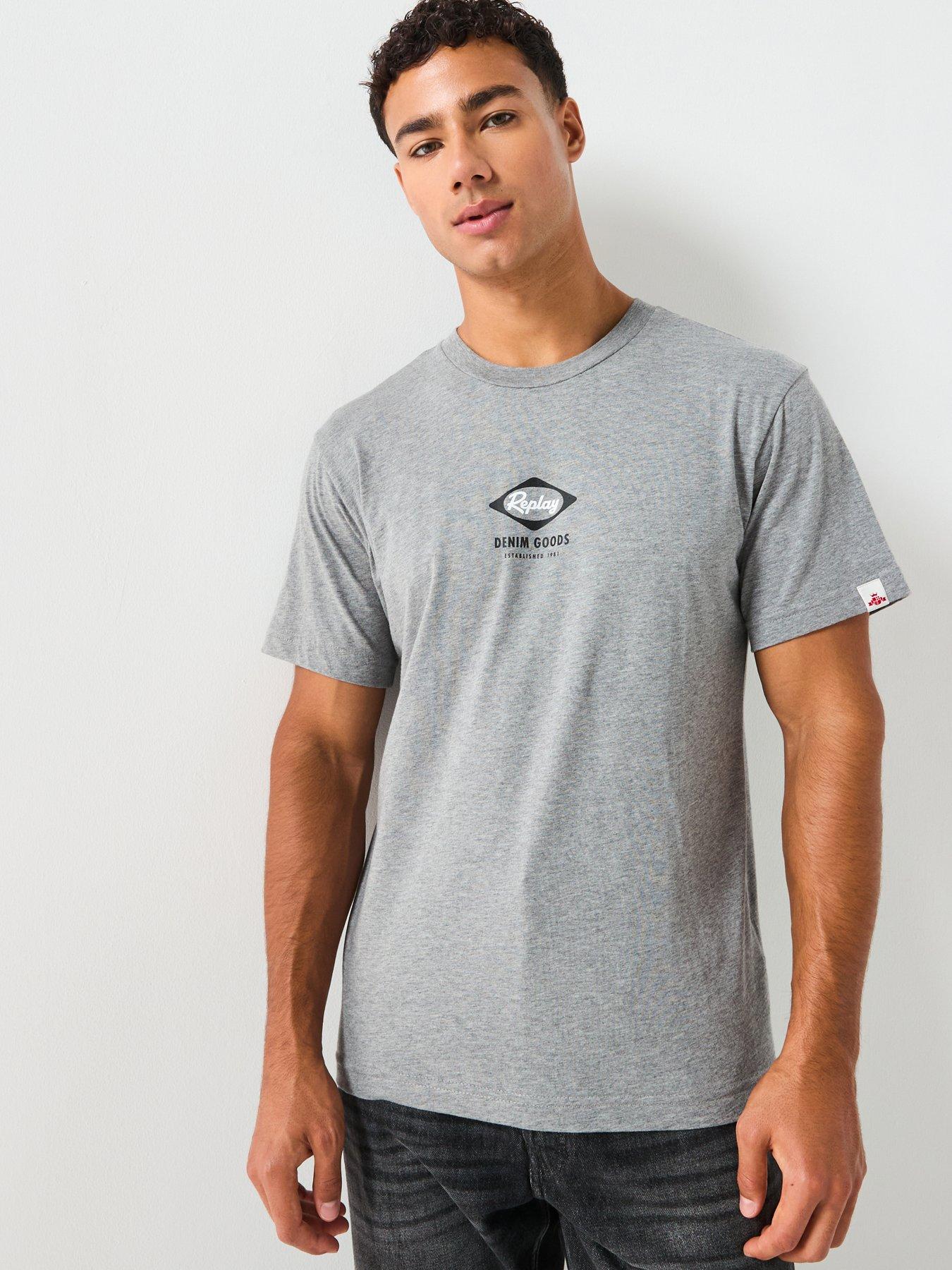 undefined Denim Goods Printed T-Shirt - Grey