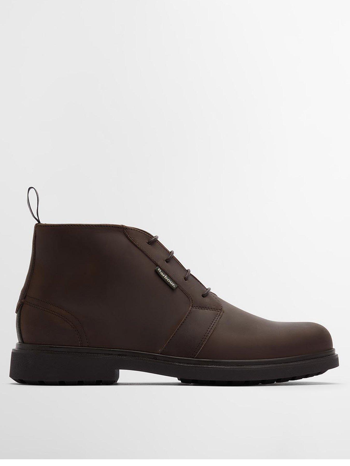 undefined Meays Waxed Leather Chukka Boots - Brown