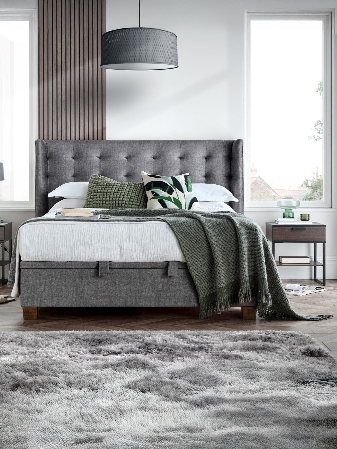 Very Home Hendrick Ottoman Bed with Airsprung Mattress Options