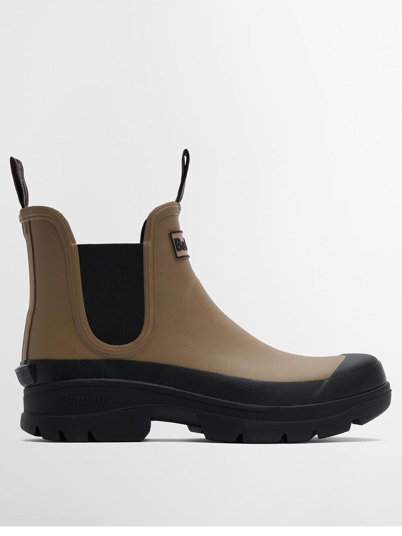 Image 1 of 6 of Barbour Nimbus Chelsea Wellington Boots - Brown