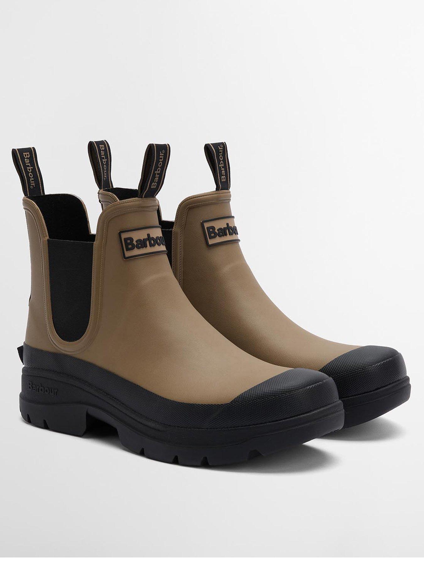Image 2 of 6 of Barbour Nimbus Chelsea Wellington Boots - Brown