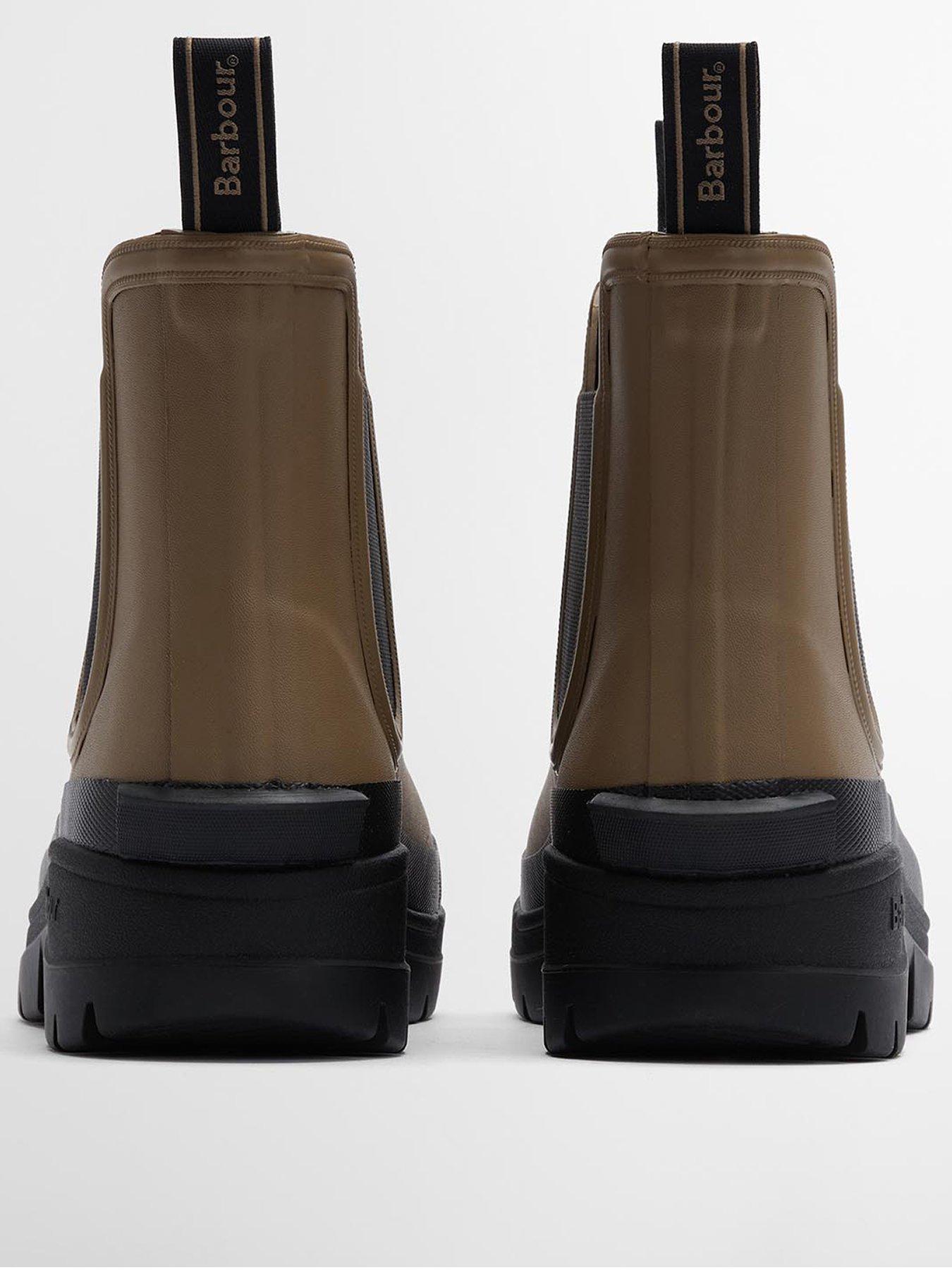 Image 3 of 6 of Barbour Nimbus Chelsea Wellington Boots - Brown