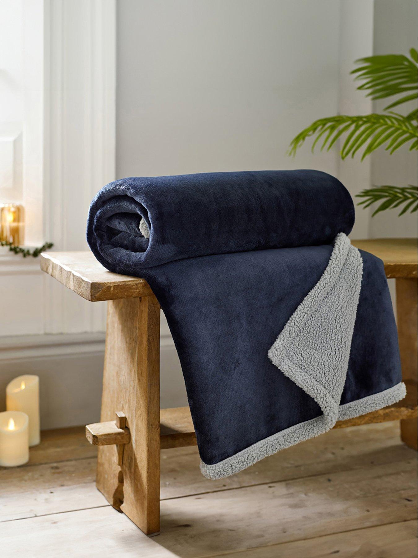 undefined Hazelwood Sherpa Throw 130x170cm