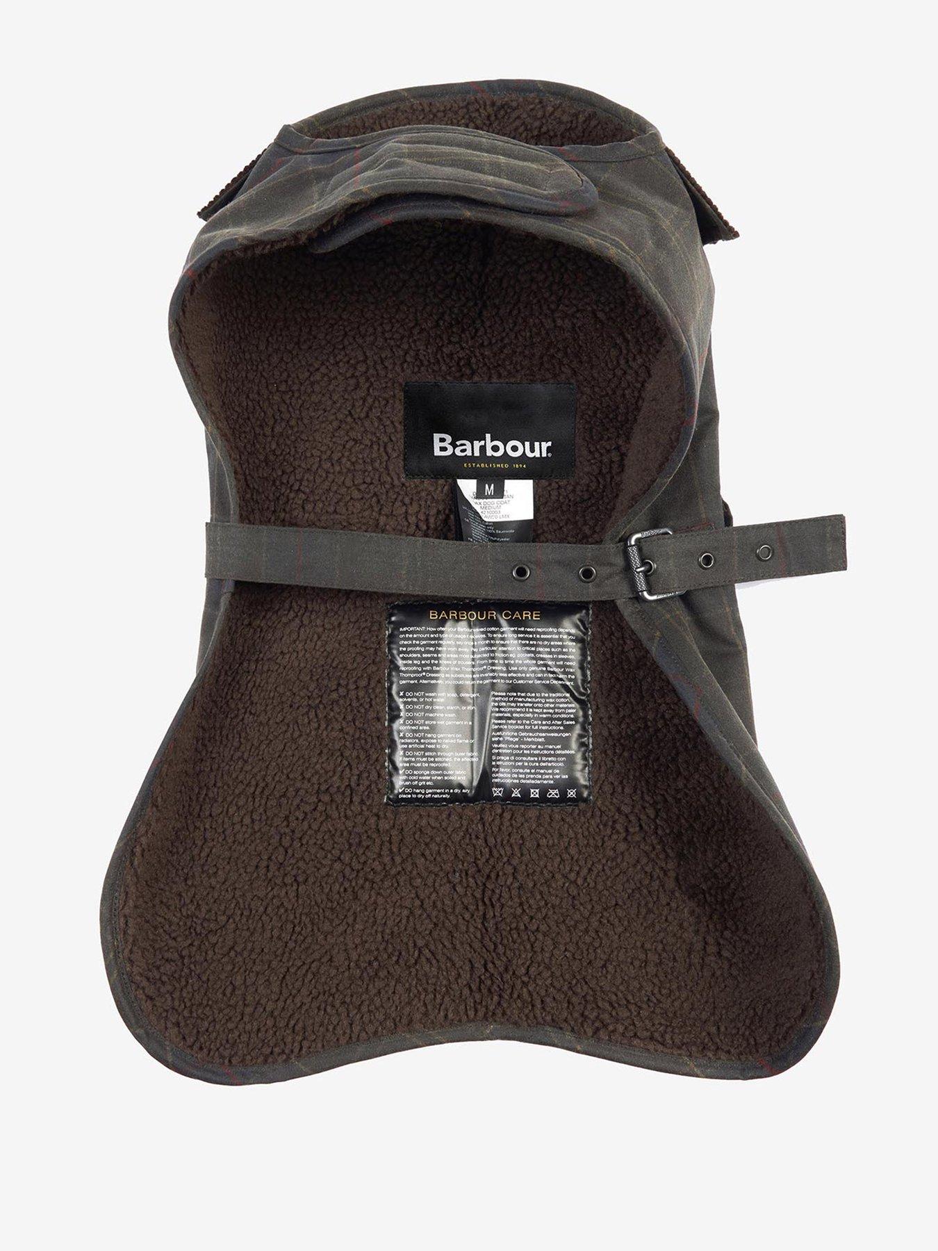 Image 4 of 6 of Barbour Tartan Wax Dog Coat