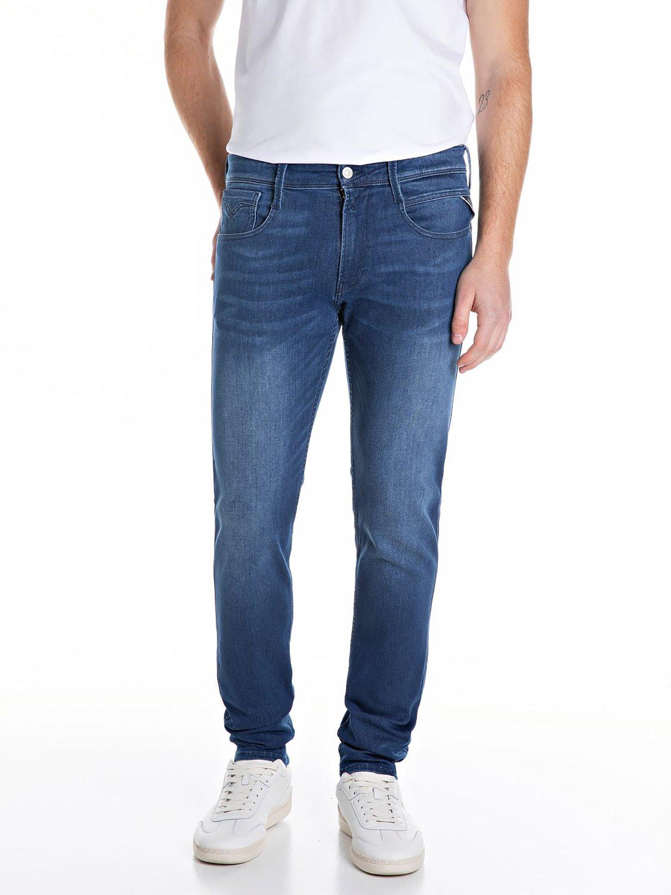 Replay Anbass Slim Fit Jeans - Blue