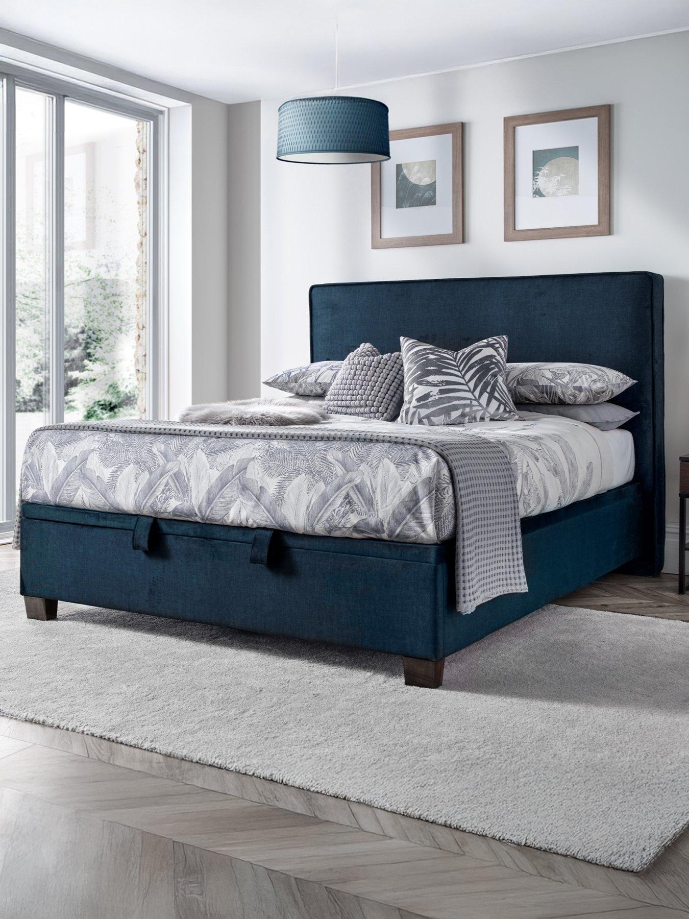 The Very Collection Fletcher End Lift Up Storage Ottoman Bed with Airsprung Mattress Options (Buy  &  SAVE!)