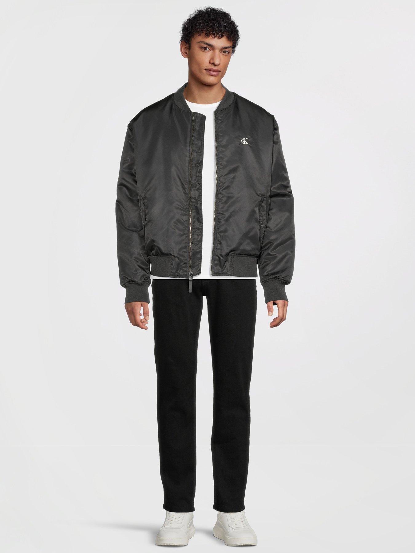 Image 3 of 6 of Calvin Klein Jeans Hero Bomber Jacket - Black