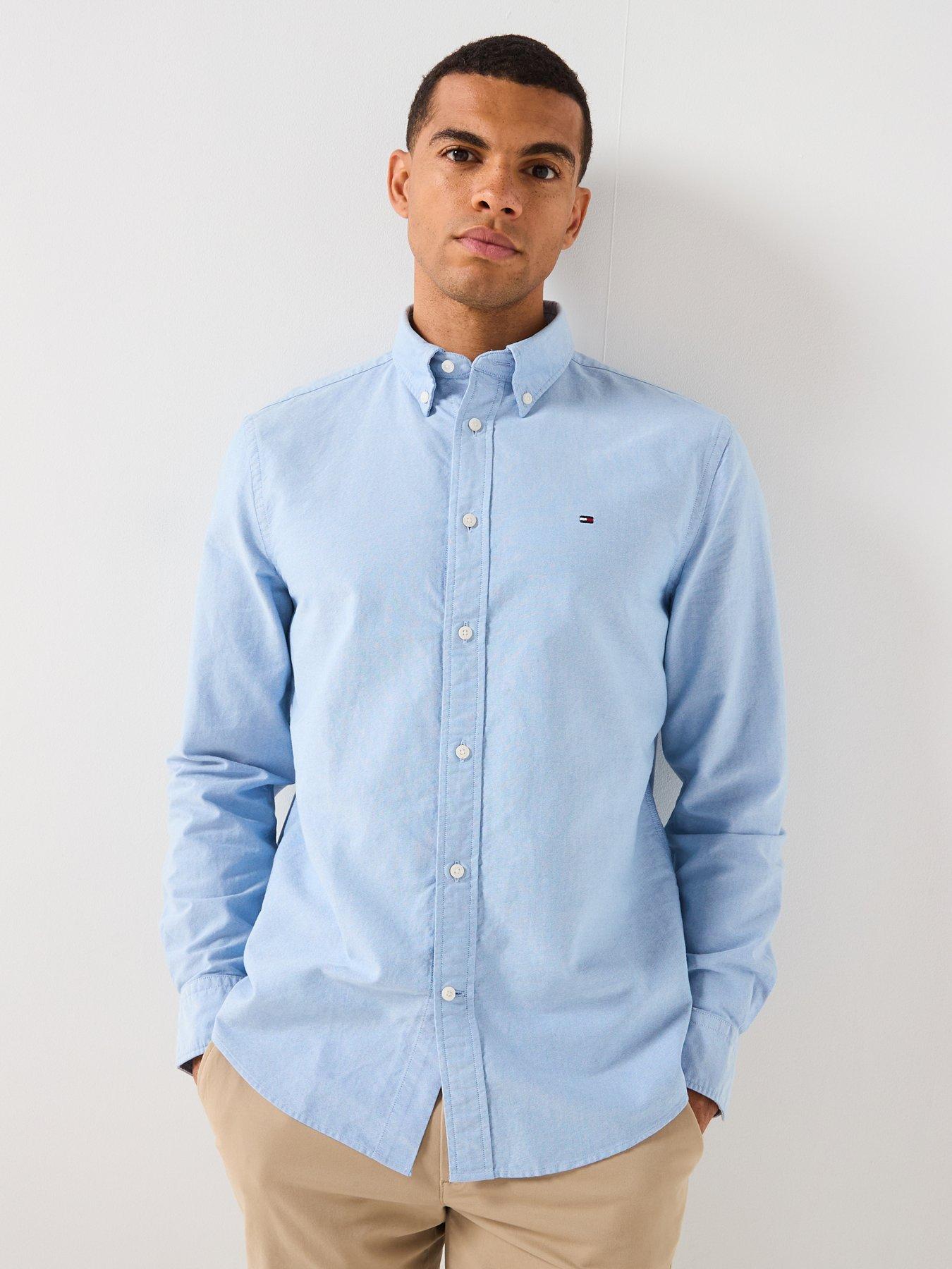 Image 1 of 6 of Tommy Hilfiger Heritage Oxford Shirt - Blue