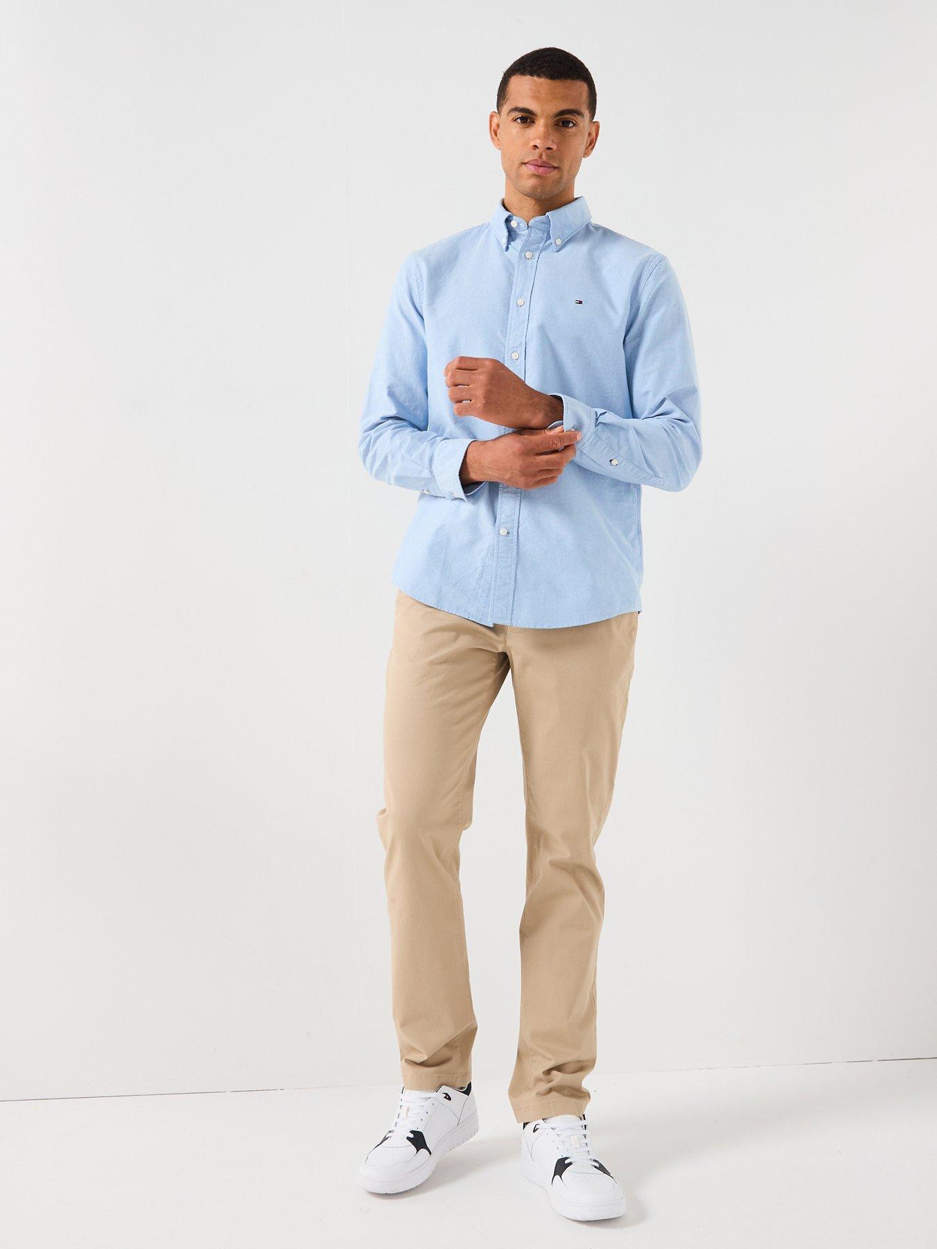 Image 3 of 6 of Tommy Hilfiger Heritage Oxford Shirt - Blue