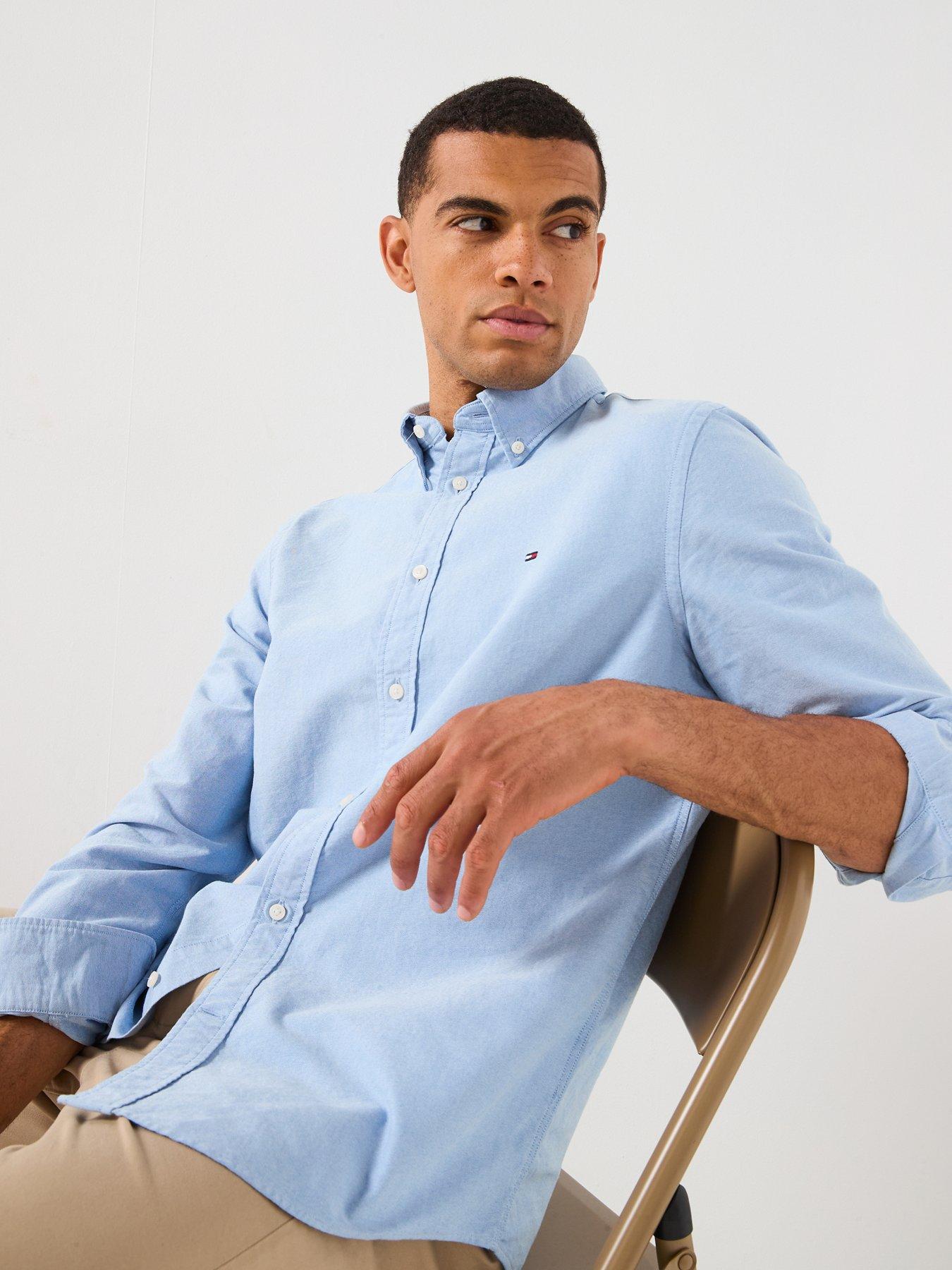 Image 6 of 6 of Tommy Hilfiger Heritage Oxford Shirt - Blue