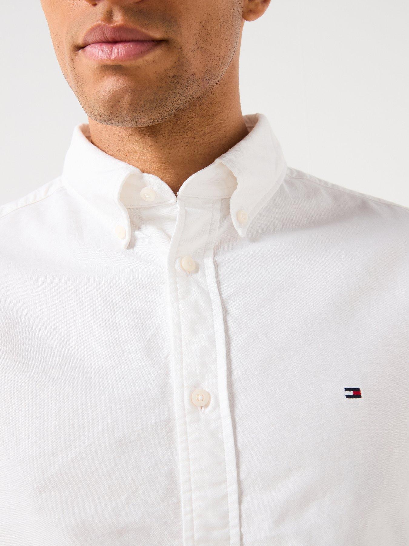 Image 4 of 6 of Tommy Hilfiger Heritage Oxford Shirt - White