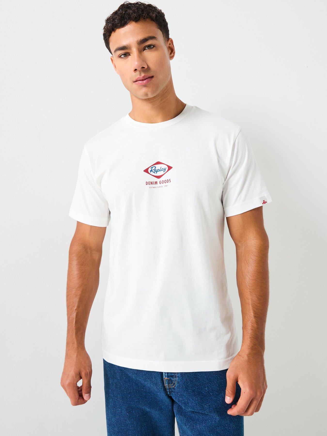 undefined Denim Goods Printed T-Shirt - White