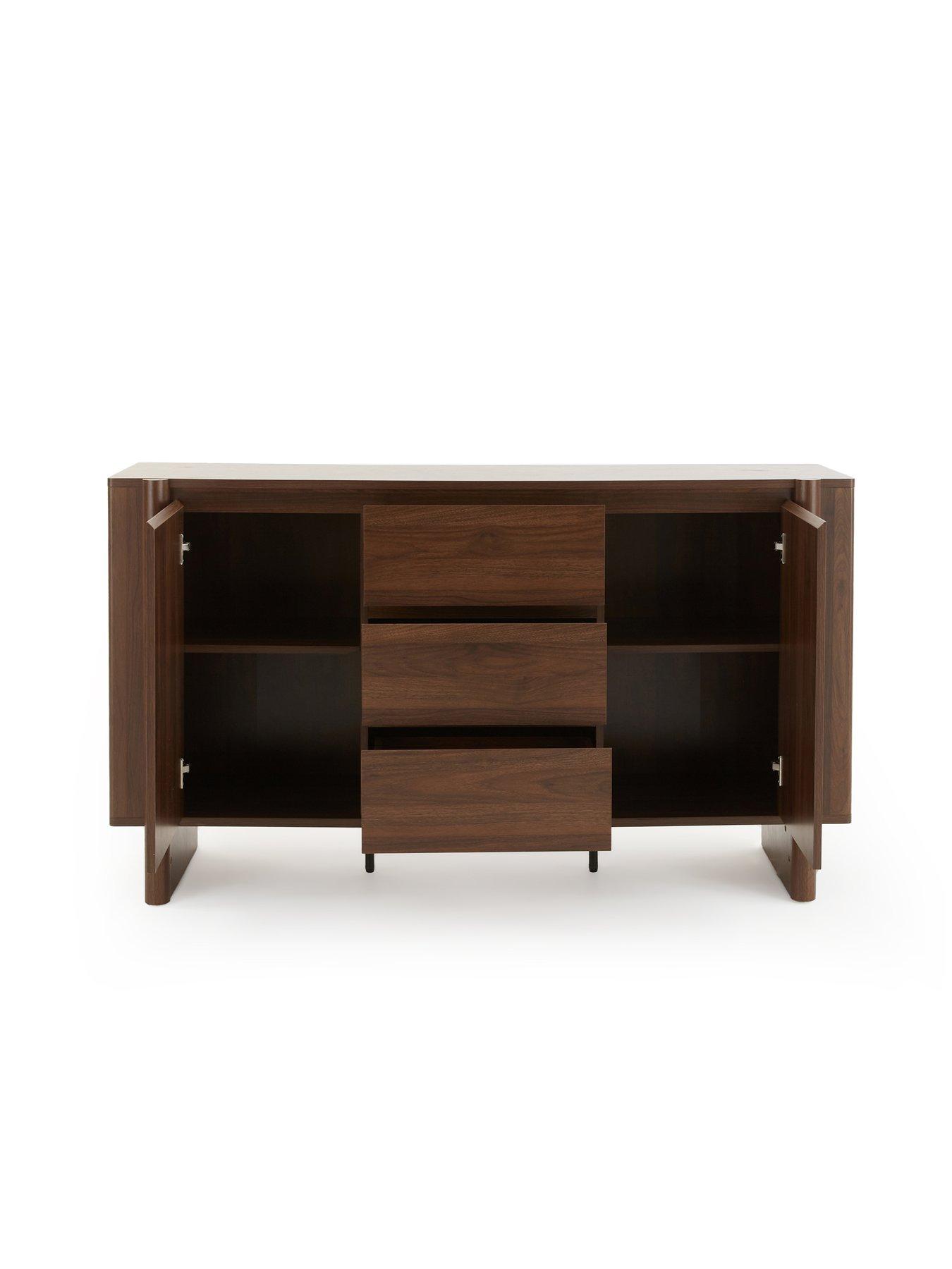 Image 4 of 7 of The Very Collection Amber Large Sideboard - Rustic Oak -&nbsp;FSC&reg; Certified