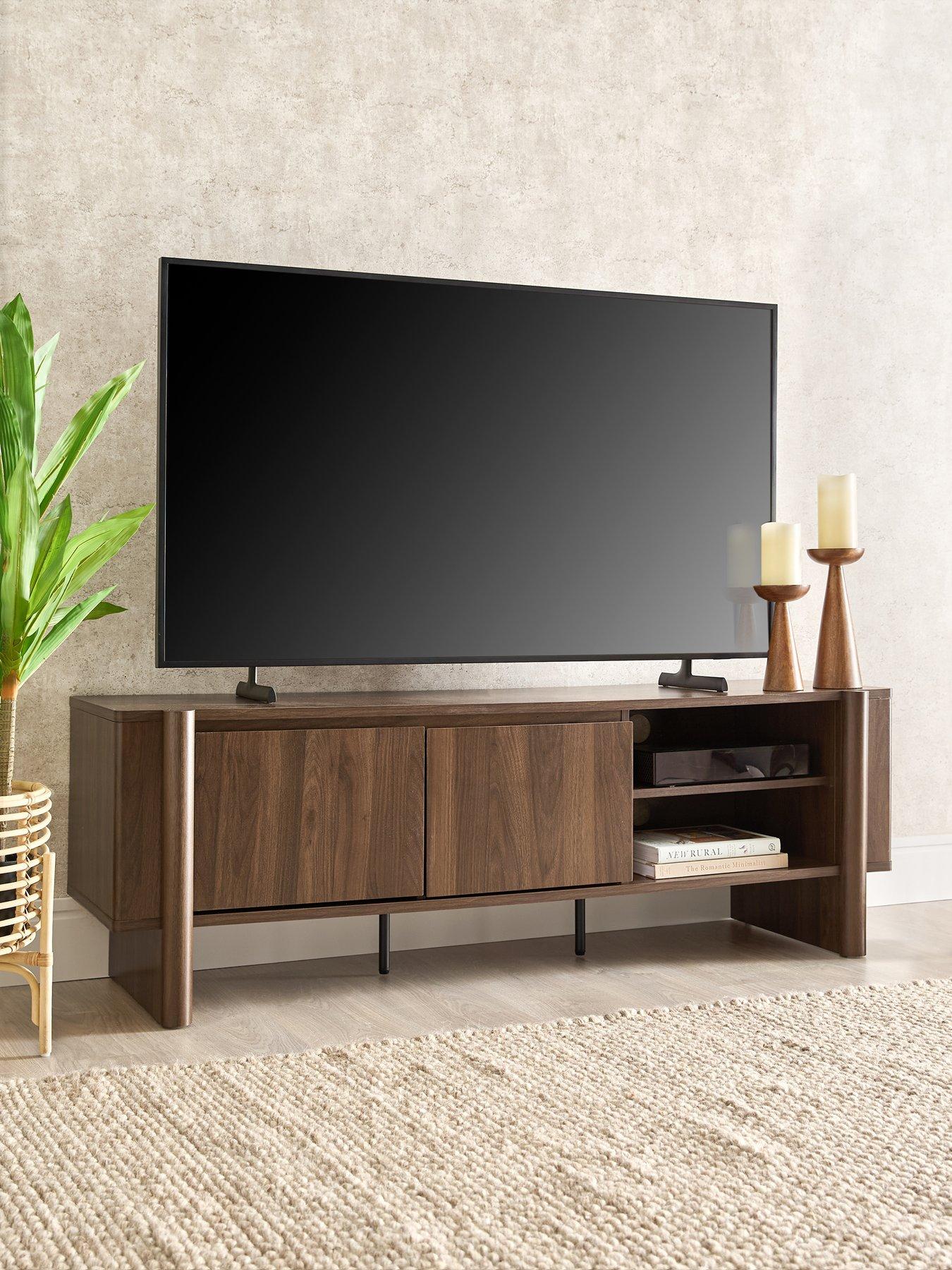 Image 1 of 7 of Very Home Amber Tv Unit - fits up to&nbsp;60 inch TV - Rustic Oak - FSC&reg; Certified