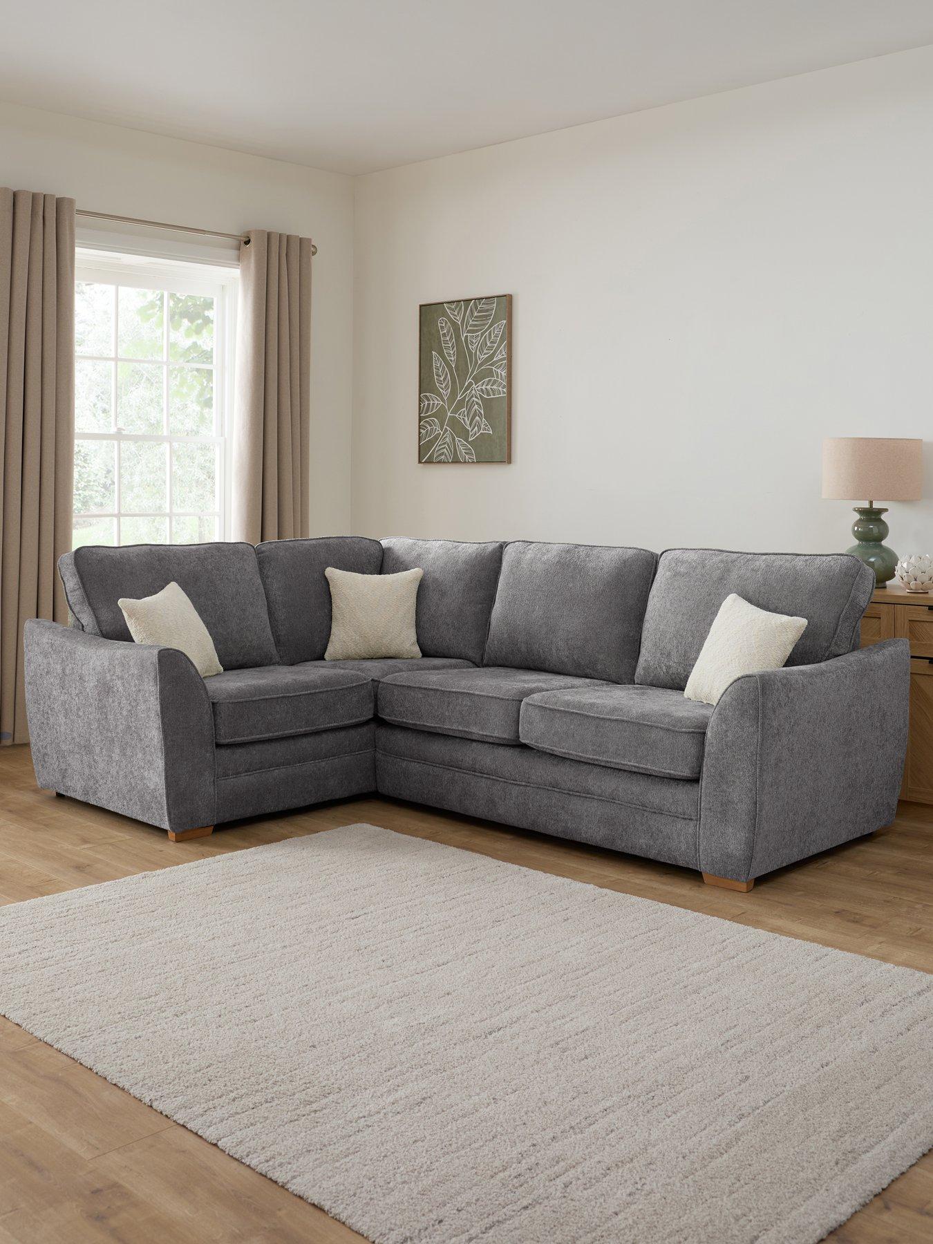 Very Home Trinity Lh Double Arm Corner Group
