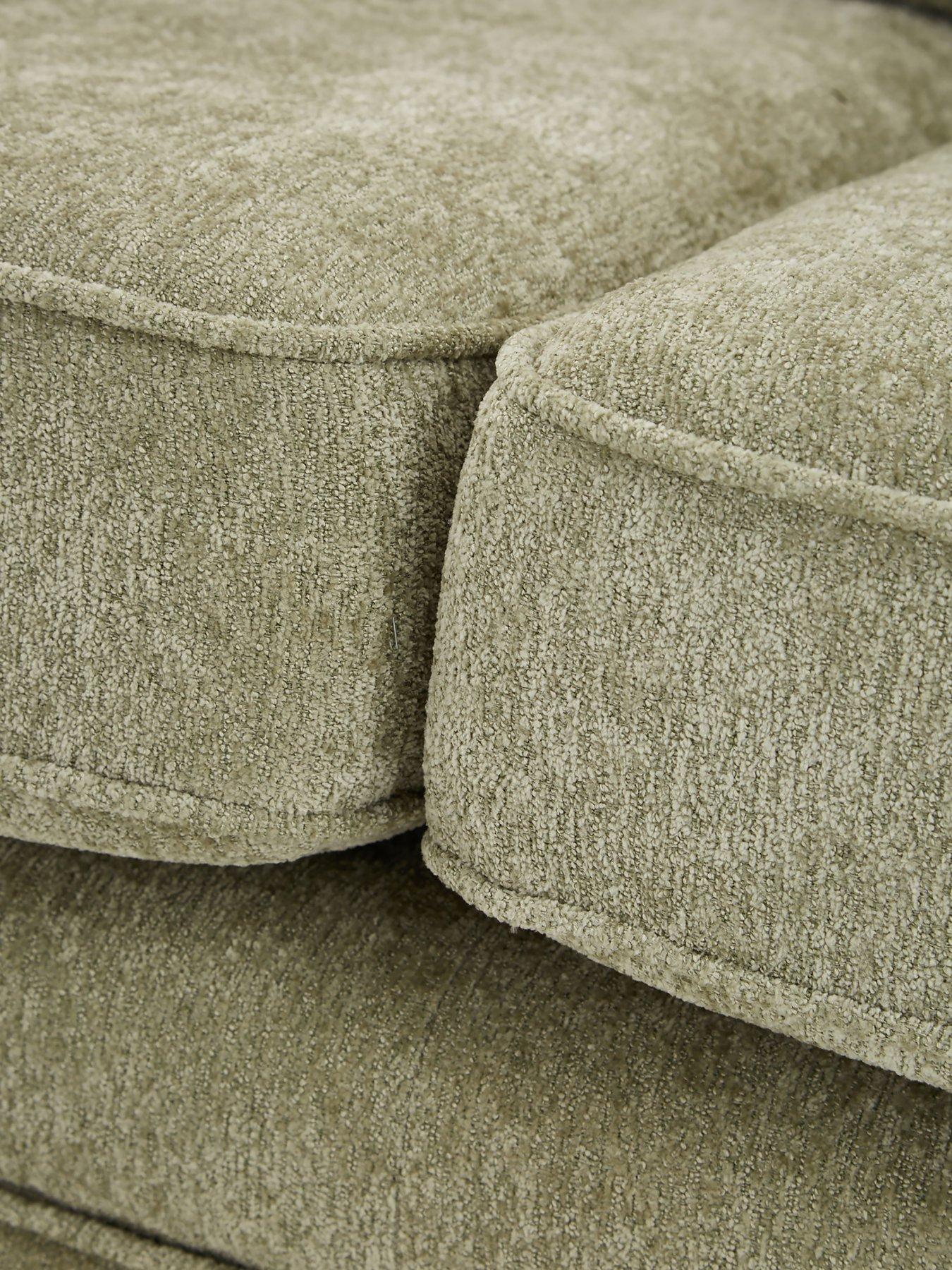 Image 6 of 7 of The Very Collection Trinity Fabric Right Hand Double Arm Corner Group Sofa with Storage&nbsp;Footstool - Made to Order in the UK
