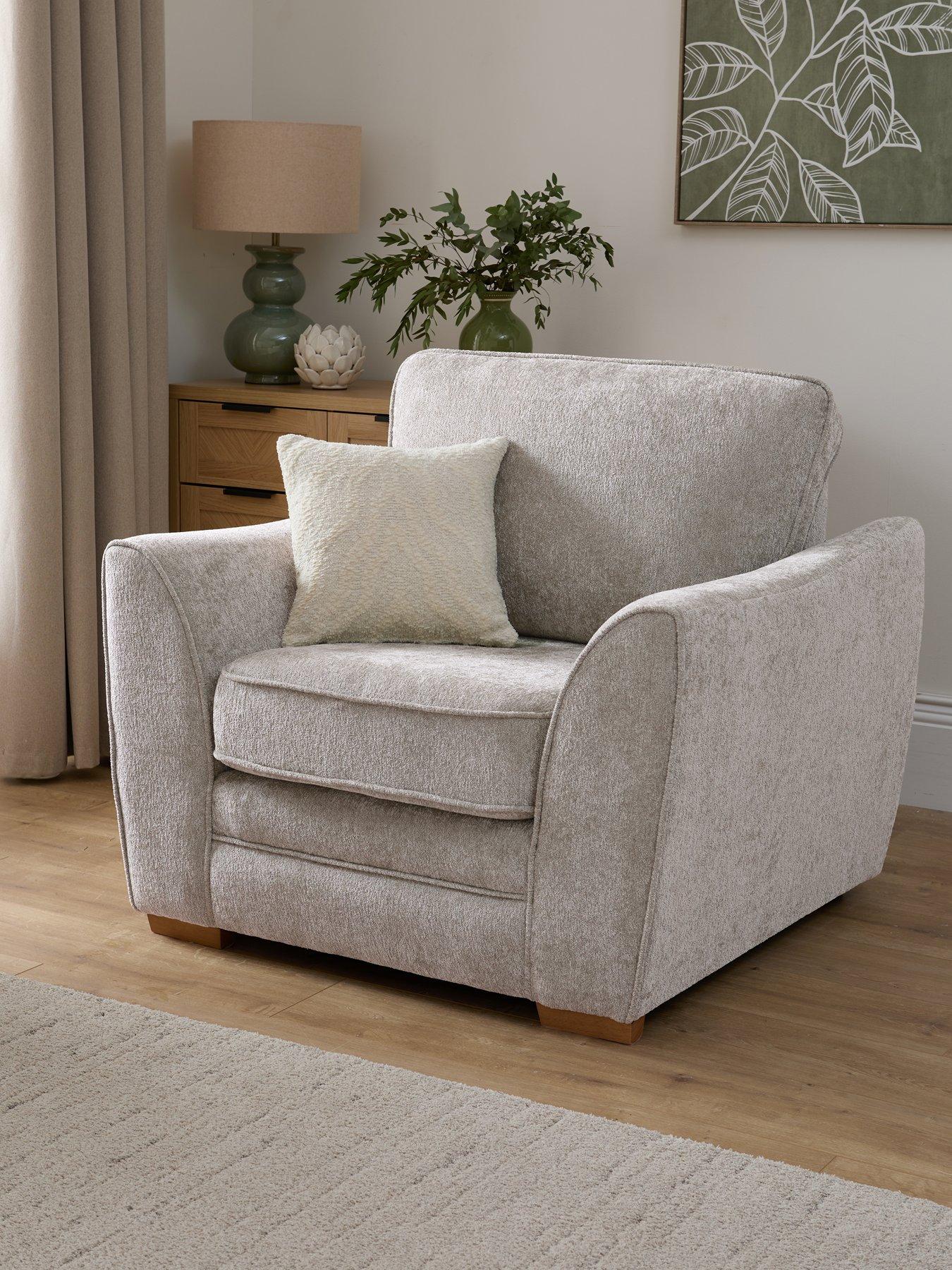 The Very Collection Trinity Fabric Armchair - Made to Order in the UK