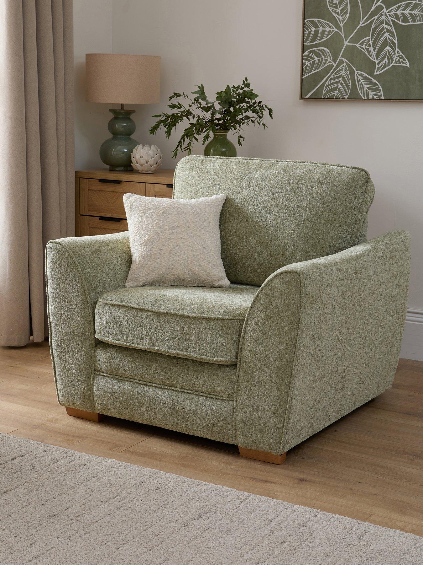 The Very Collection Trinity Fabric Armchair - Made to Order in the UK