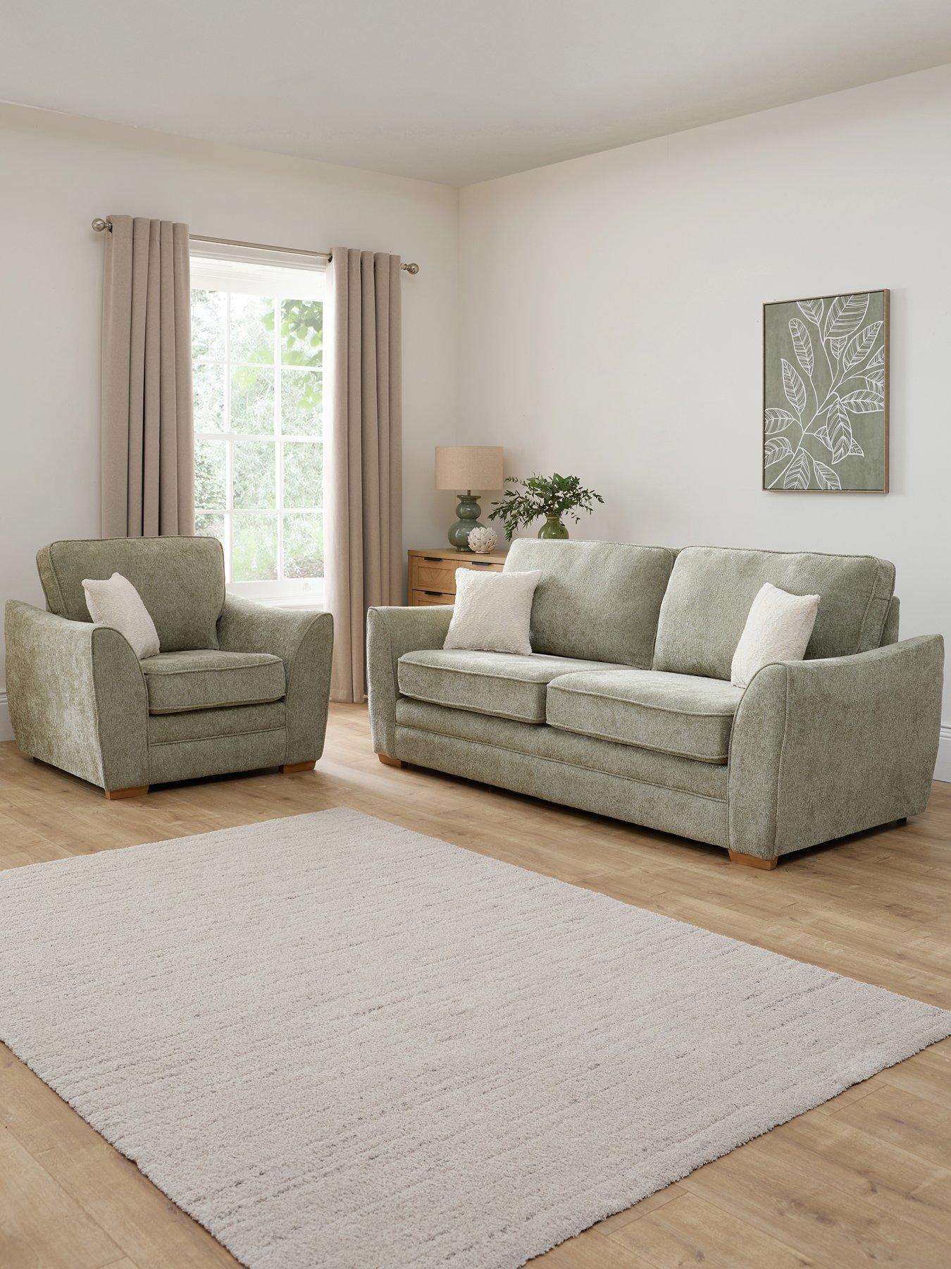 Very Home Trinity 3 Seater + Chair