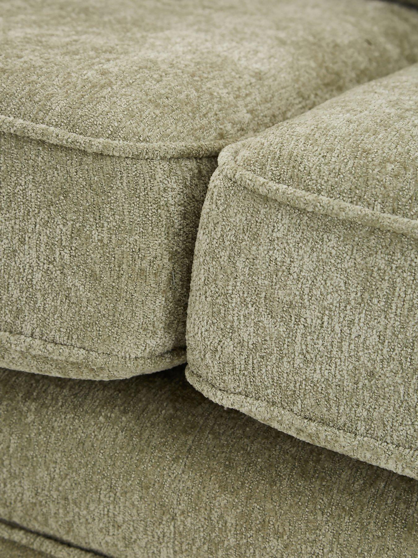 Image 6 of 7 of The Very Collection Trinity Fabric 3 Seater&nbsp;Sofa with Storage Footstool - Made to Order in the UK