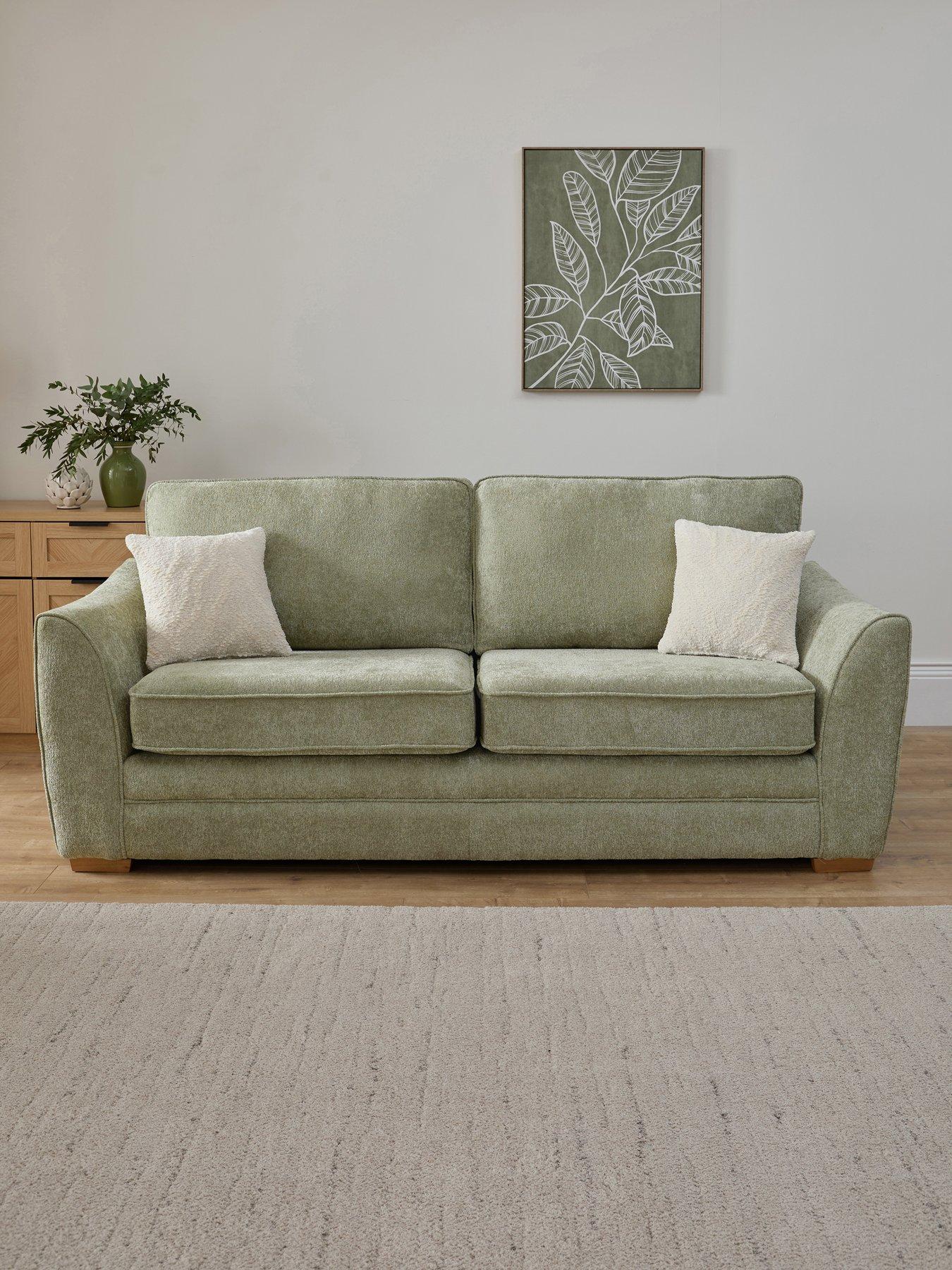 Image 1 of 7 of The Very Collection Trinity Fabric 3 Seater Sofa - Made to Order in the UK