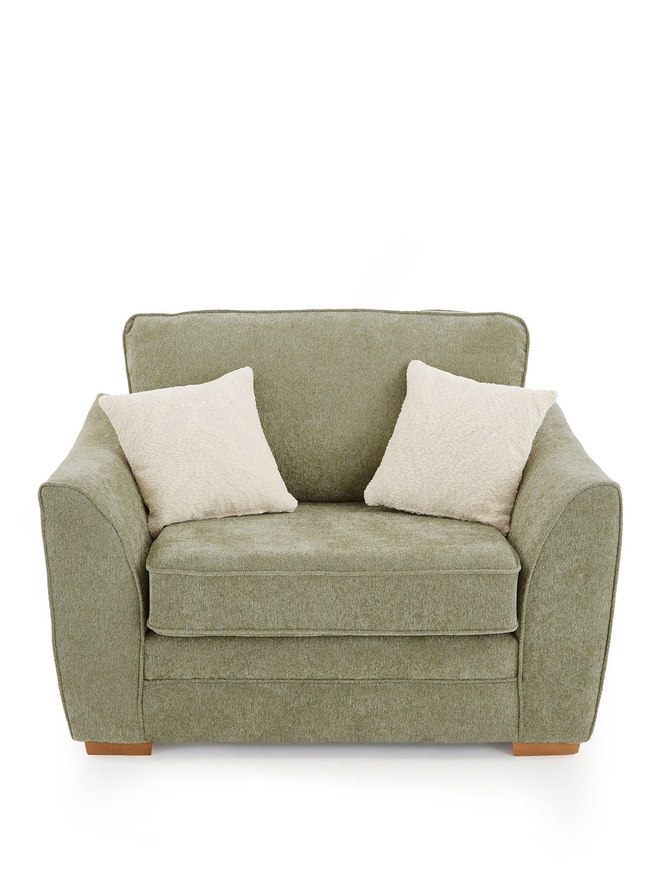 stillFront image of the-very-collection-trinity-fabricnbspsnuggle-chair-made-to-order-in-the-uk