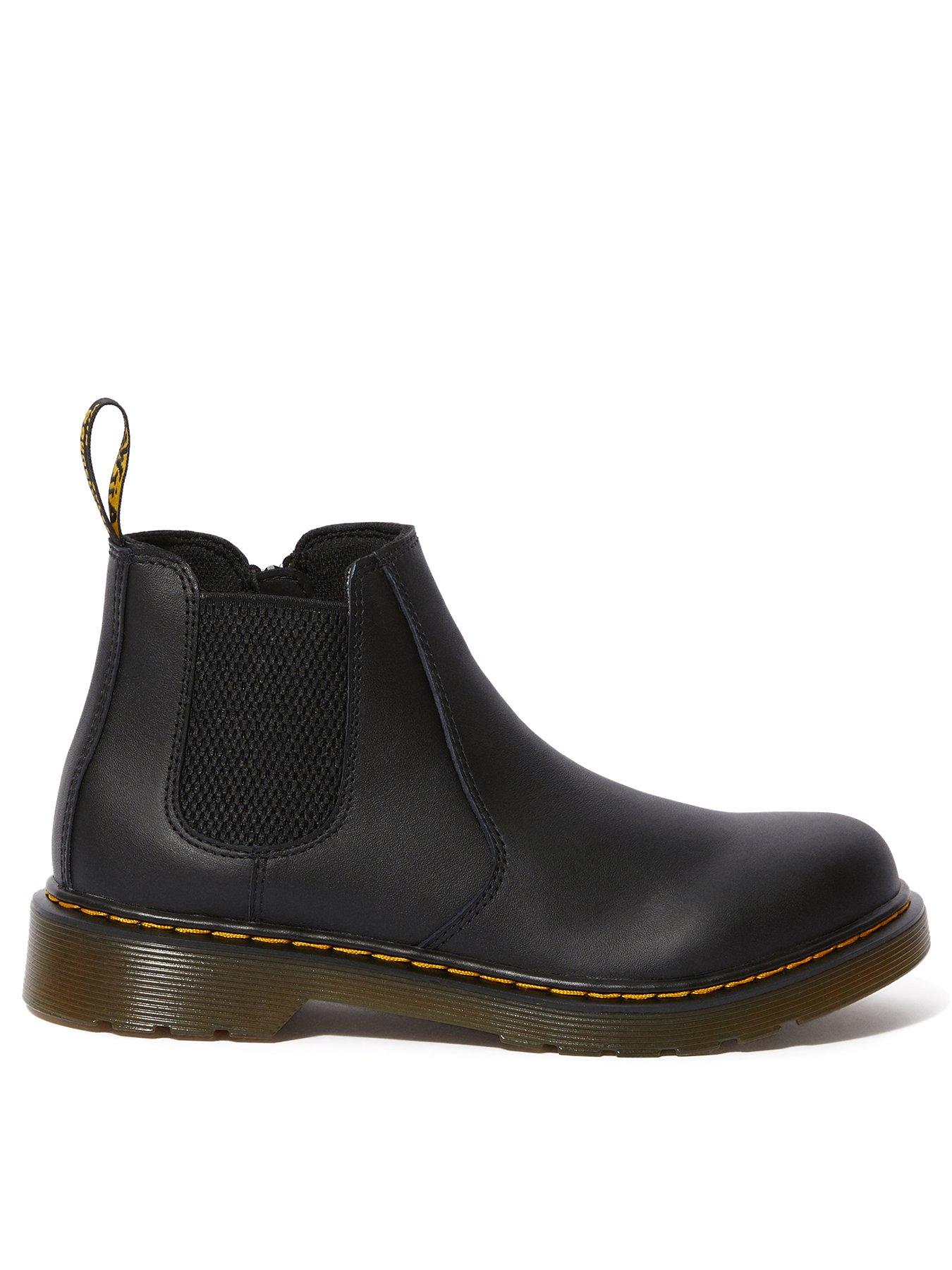 undefined Youth 2976 Side Zip Chelsea Boots - Black