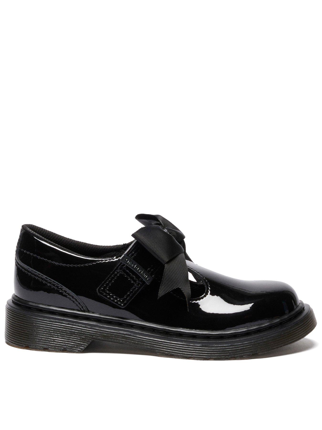 dr-martens-junior-polley-ii-bow-j-t-bar-patent-shoe-nbsp--black