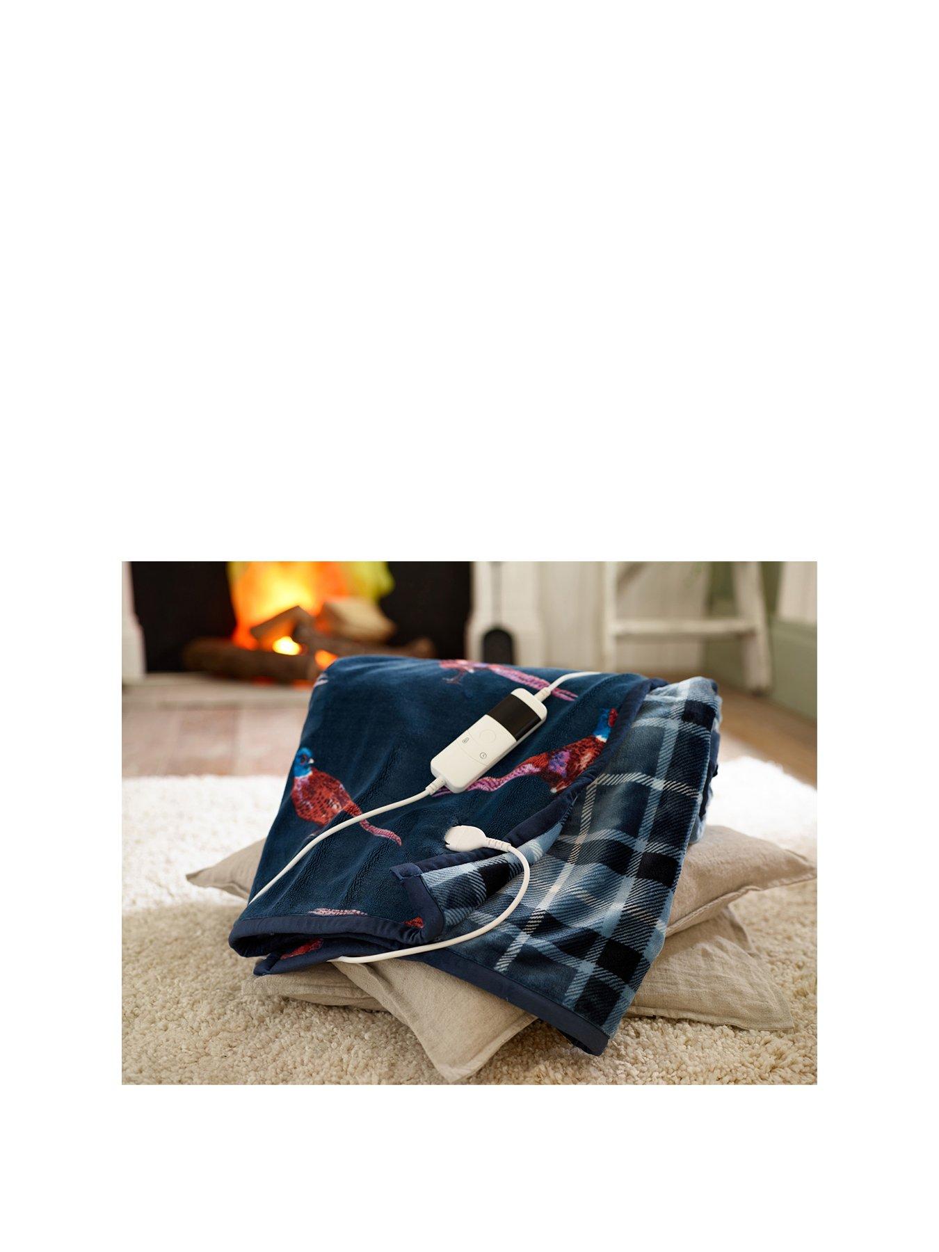 Image 2 of 4 of The Lyndon Co Heated Throw - Pheasant 140x180cm