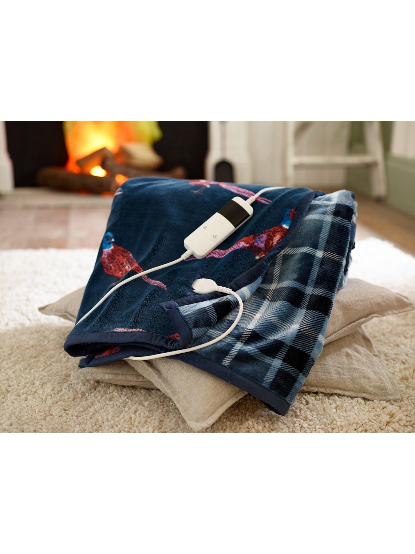 Image 3 of 4 of The Lyndon Co Heated Throw - Pheasant 140x180cm