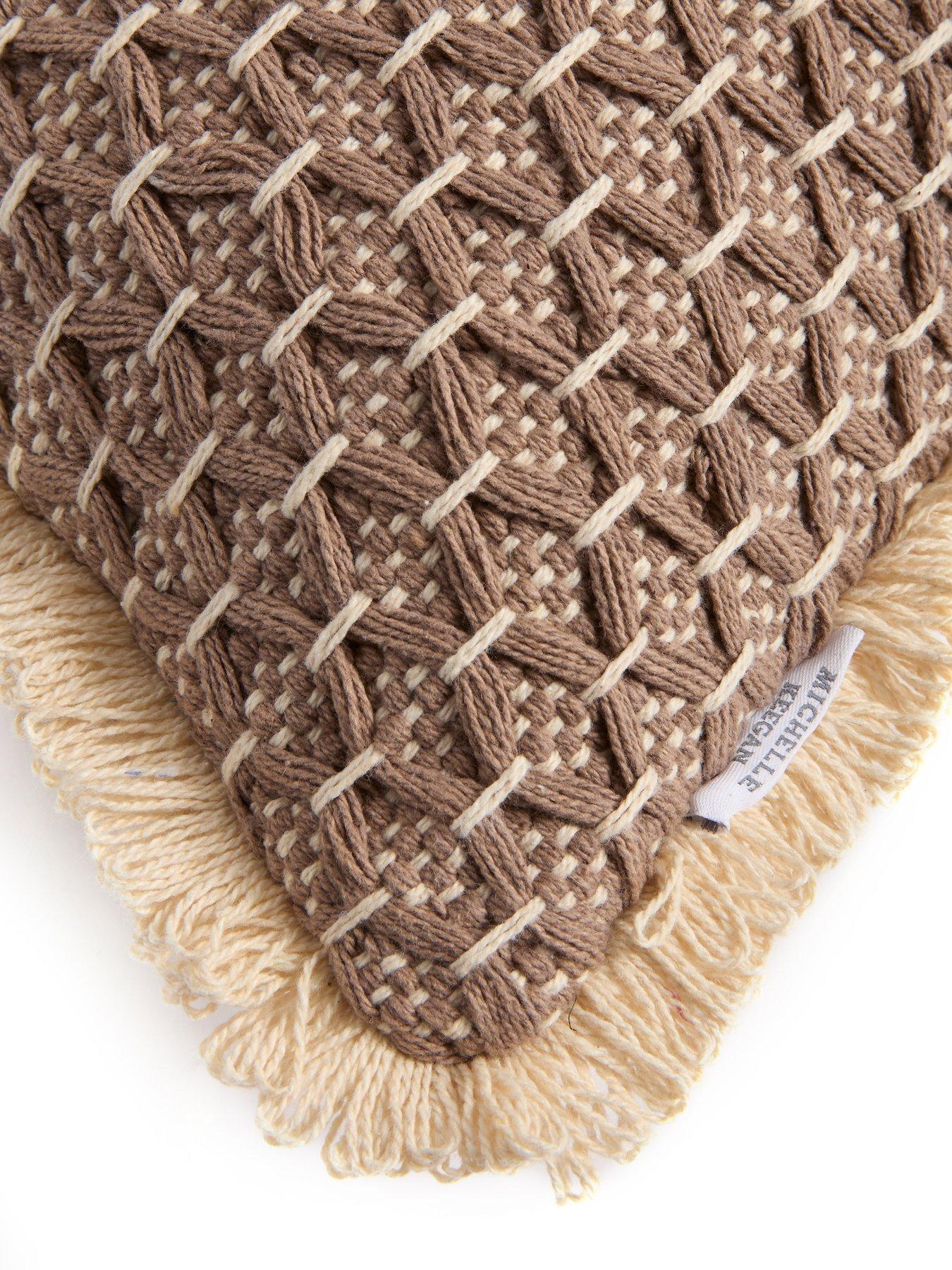 Image 4 of 7 of Michelle Keegan Home Shelly Woven Cushion