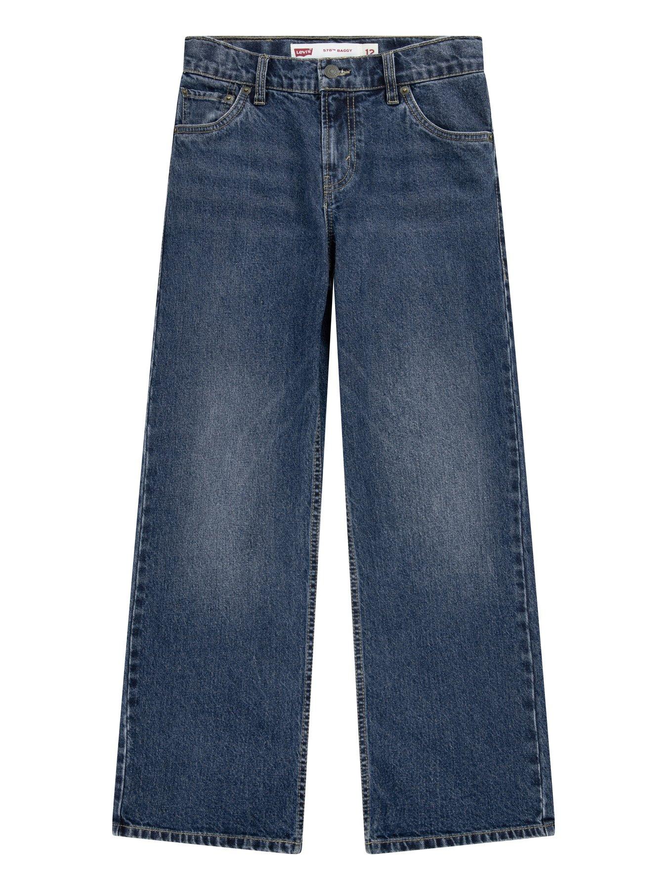 Levi's Boys 578 Baggy Jeans - Blue