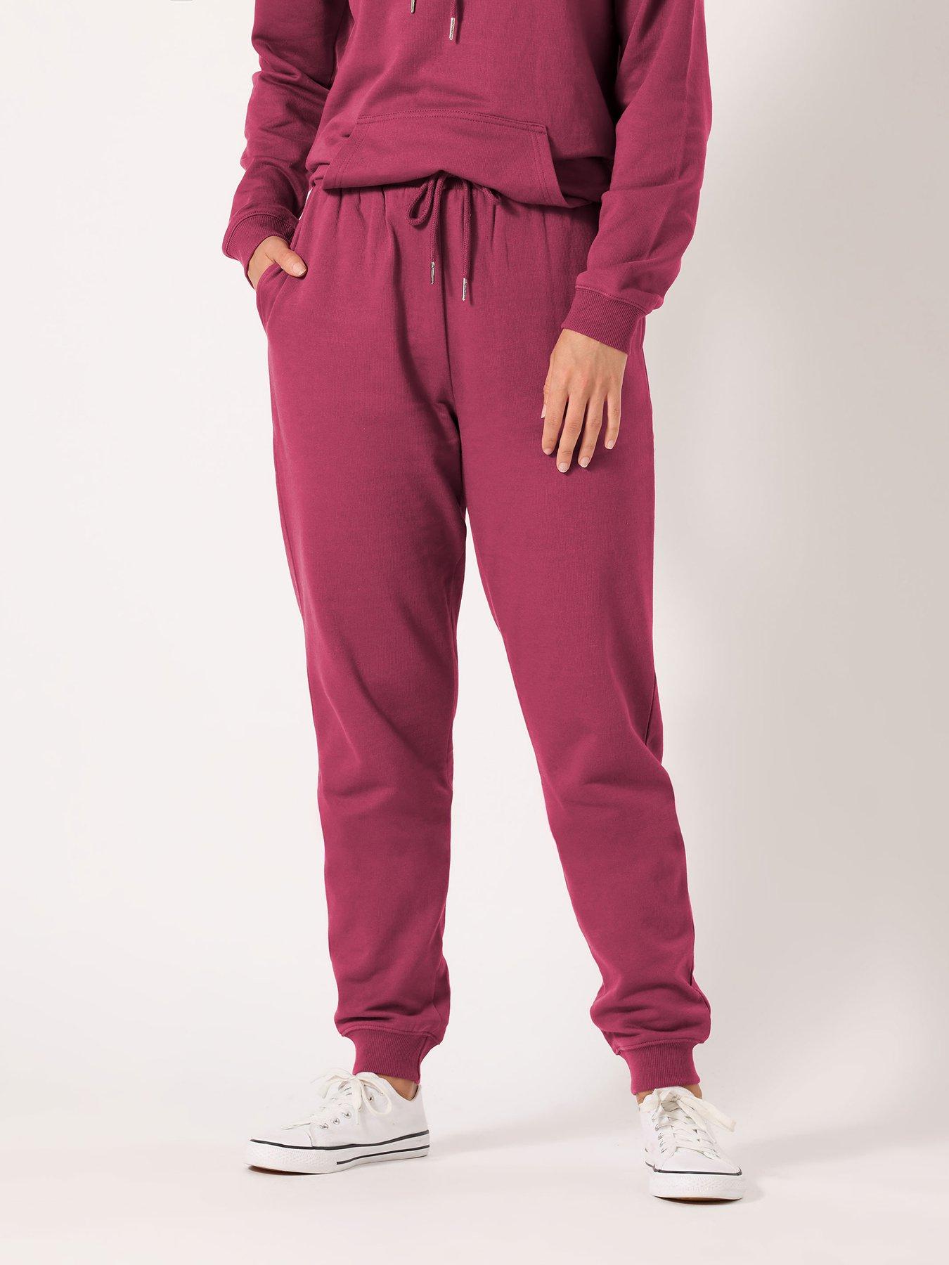 undefined Cuffed Jogger 36" - Dark Pink