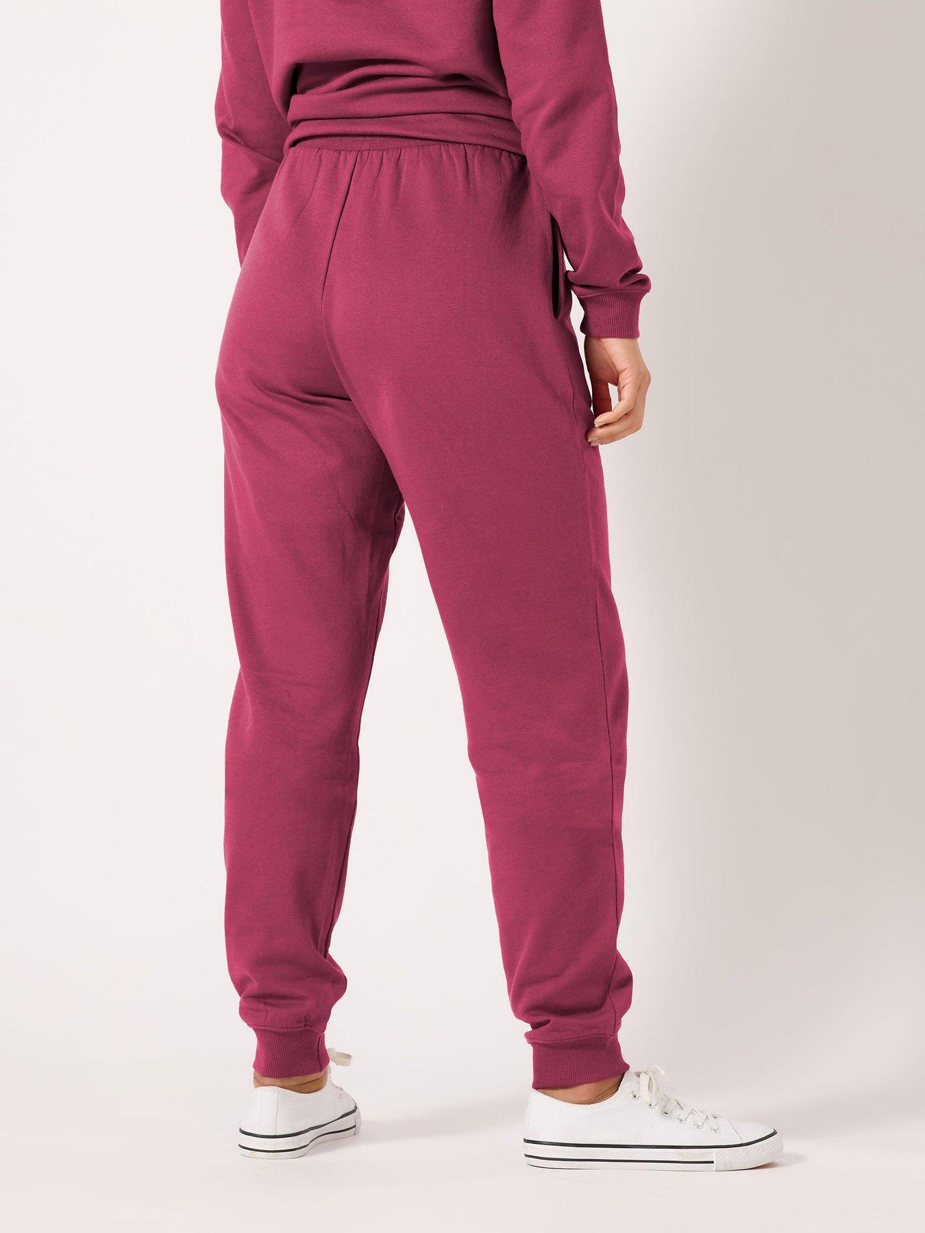 Image 2 of 4 of Long Tall Sally Cuffed Jogger 36" - Dark Pink