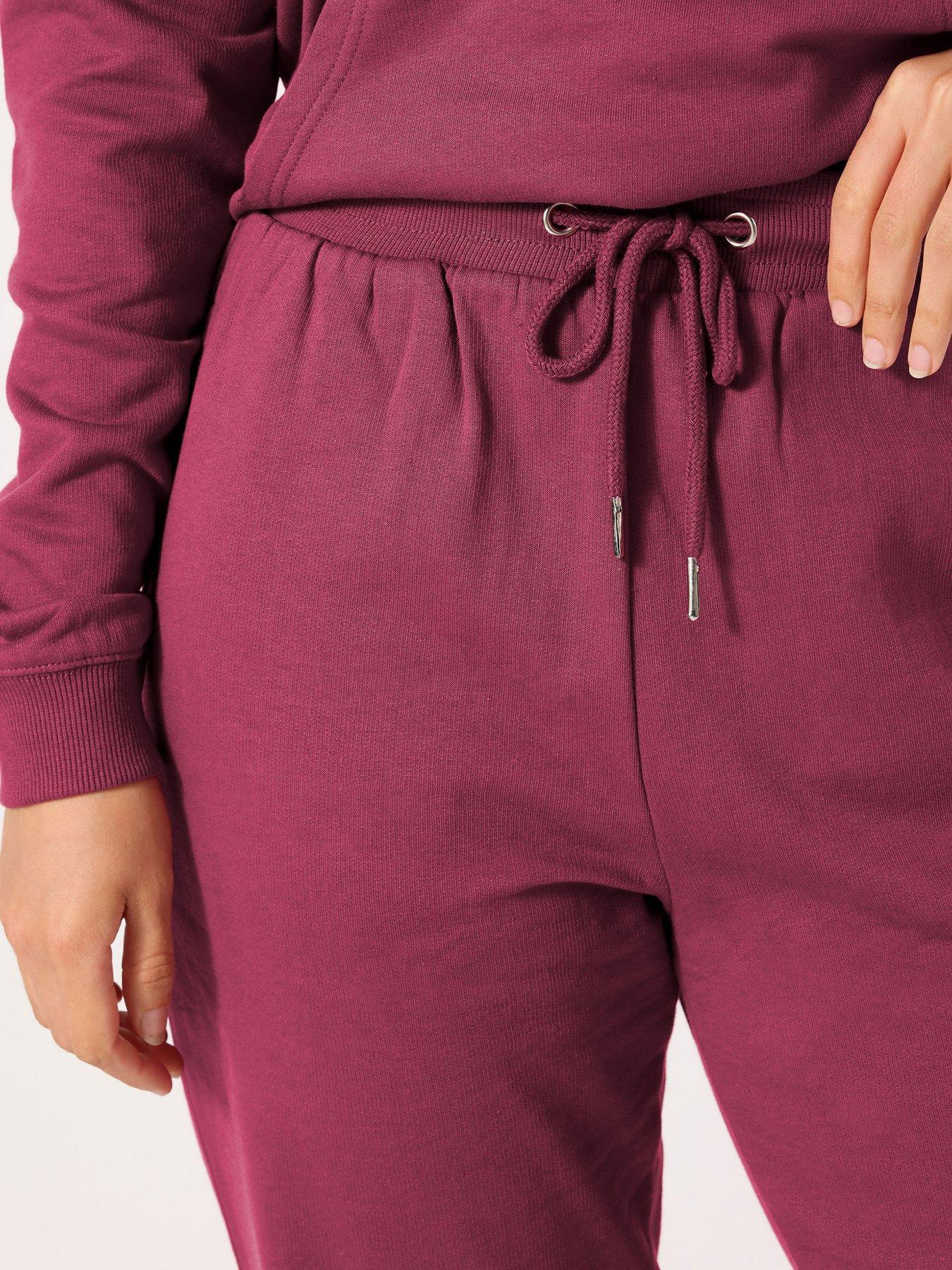 Image 4 of 4 of Long Tall Sally Cuffed Jogger 36" - Dark Pink
