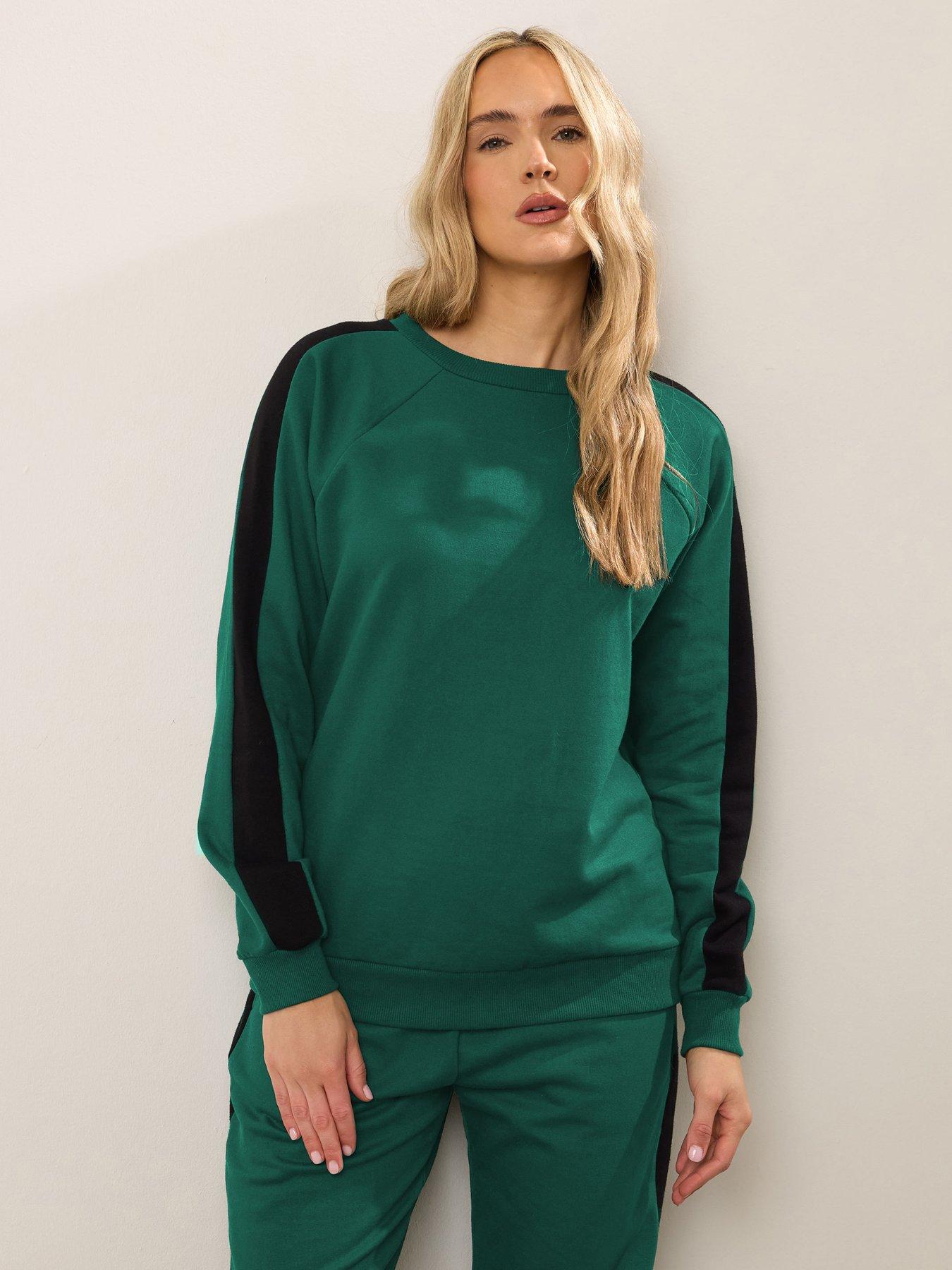 undefined Colour Block Sweatshirt - Grey