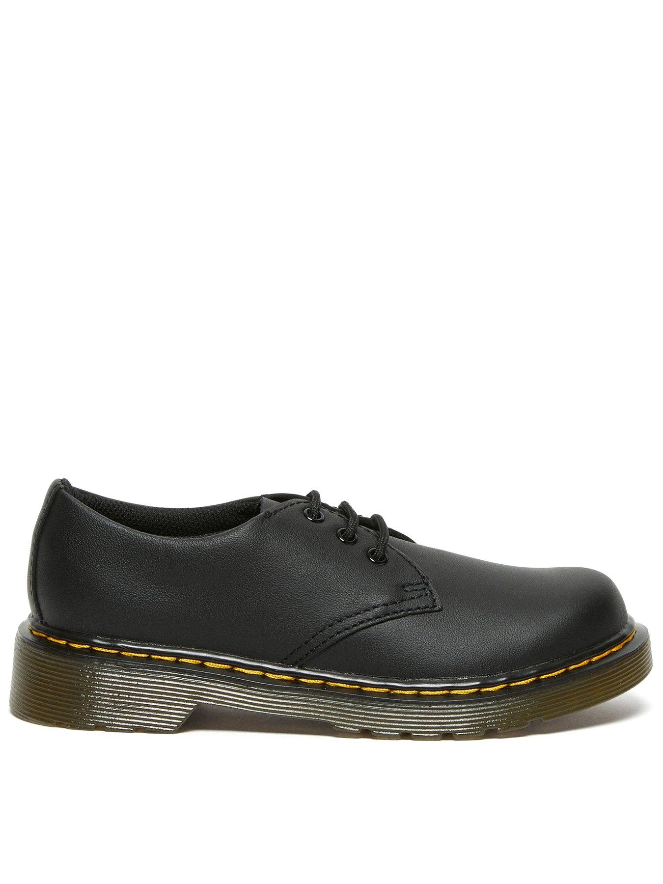 undefined Junior 1461 J 3 Eye Shoe Black Softy T - Pink