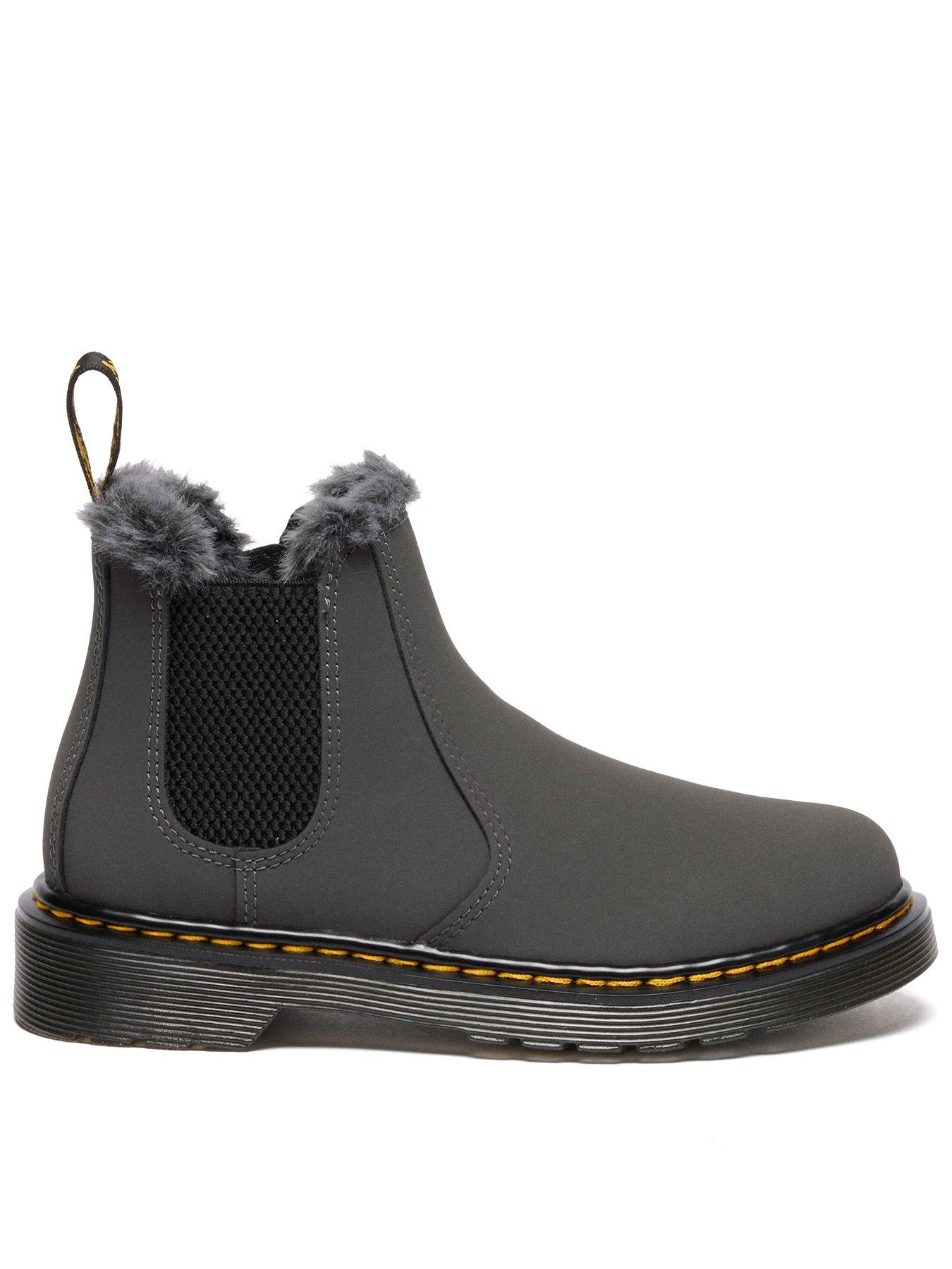 undefined Junior 2976 Leonore J Chelsea Boot Gunmetal Soho Buck - Black
