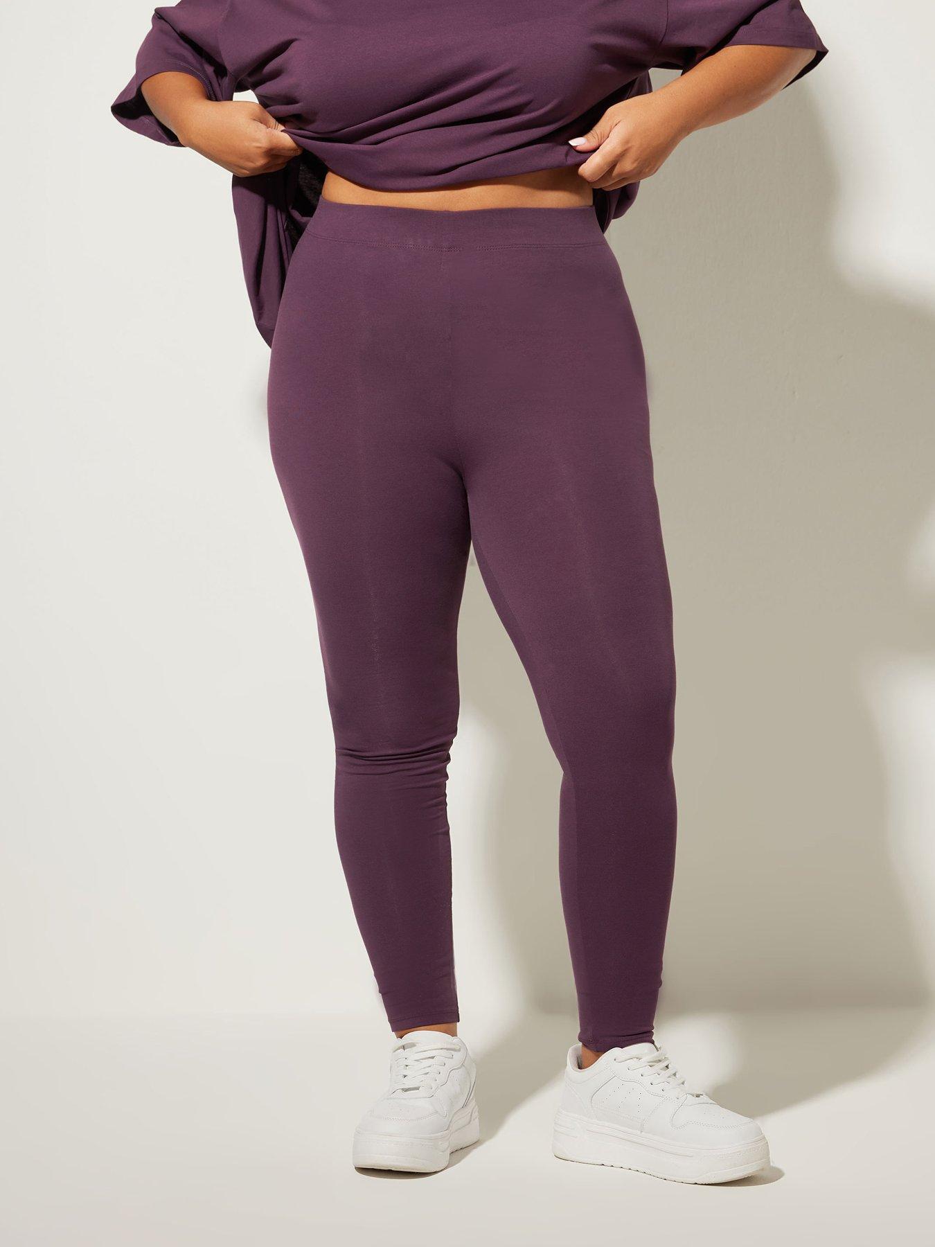 yours-curve-legging-dark-purple